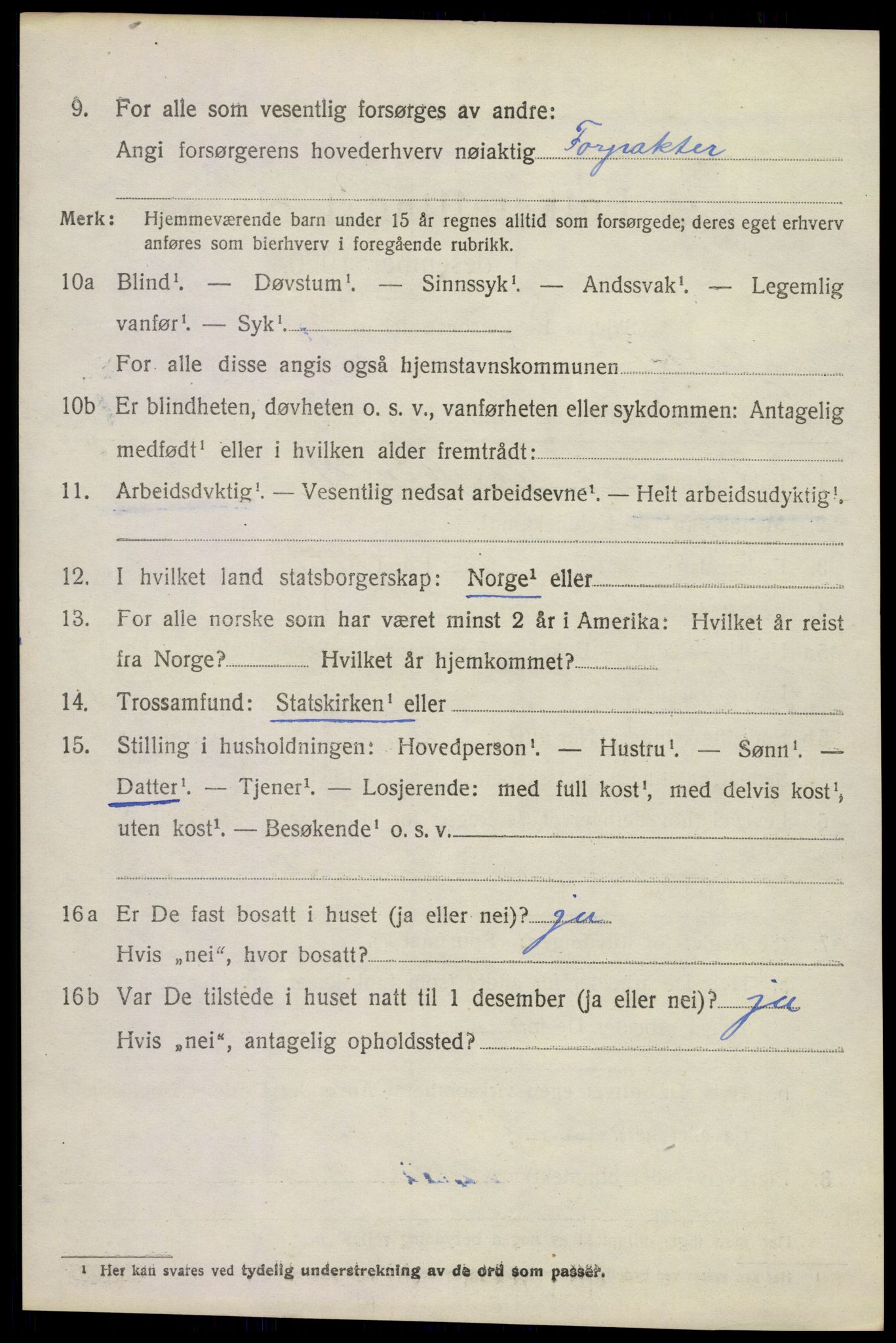 SAKO, 1920 census for Andebu, 1920, p. 2681