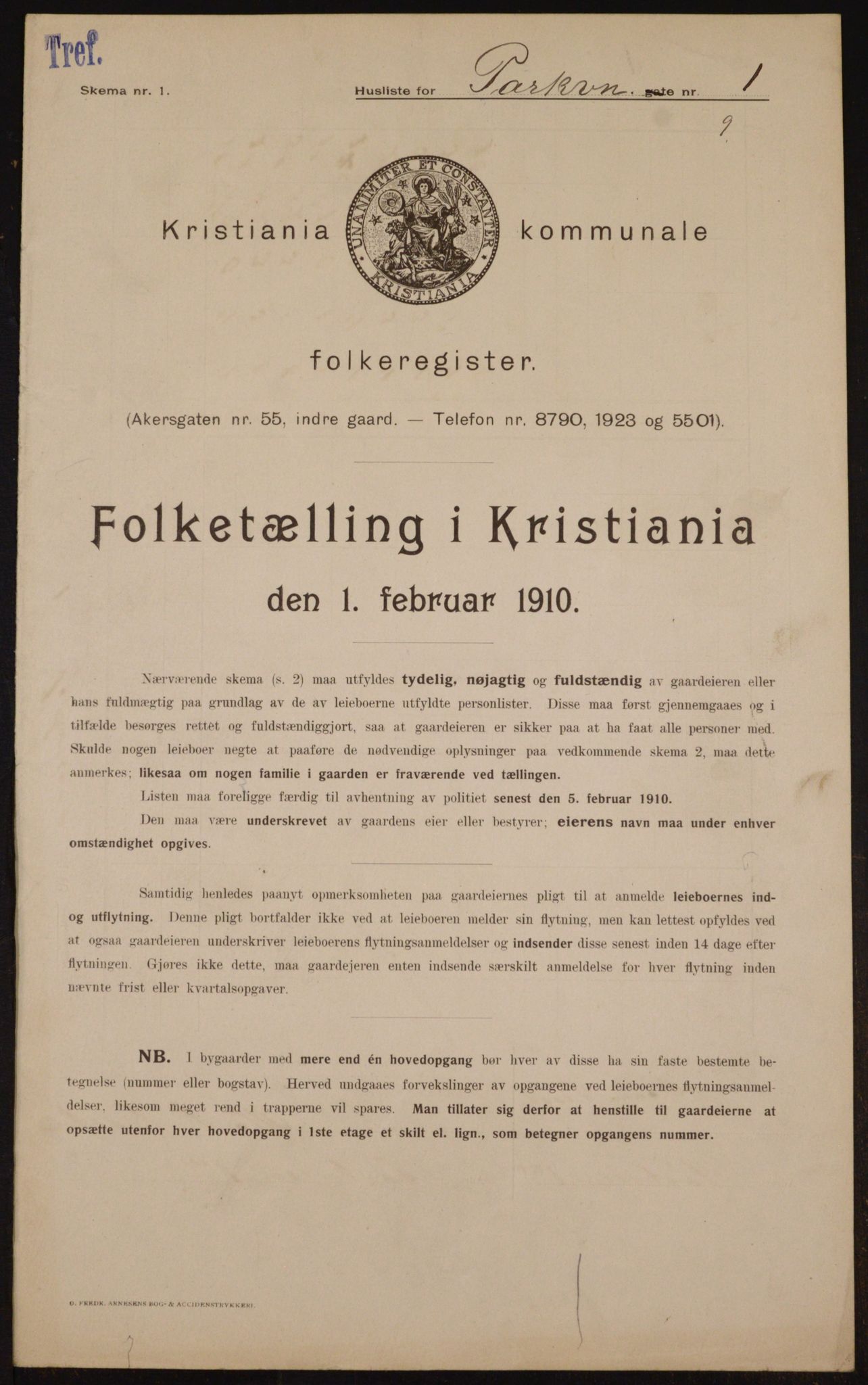 OBA, Municipal Census 1910 for Kristiania, 1910, p. 74773