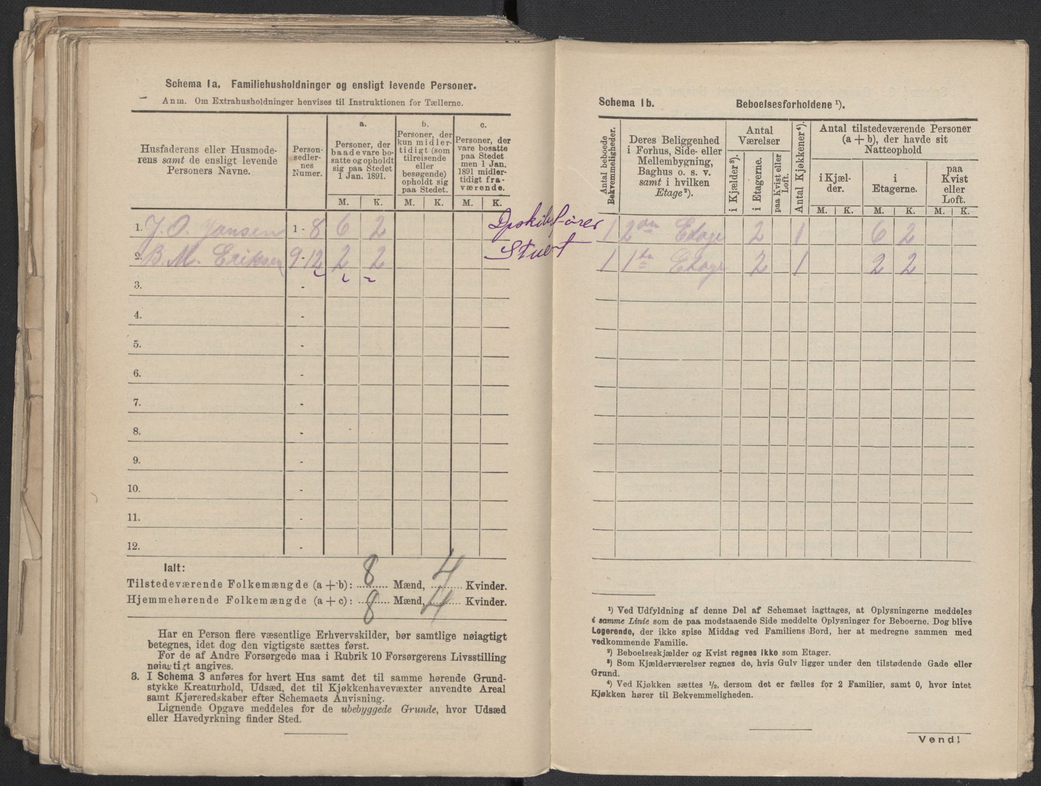 RA, 1891 Census for 1301 Bergen, 1891, p. 5776