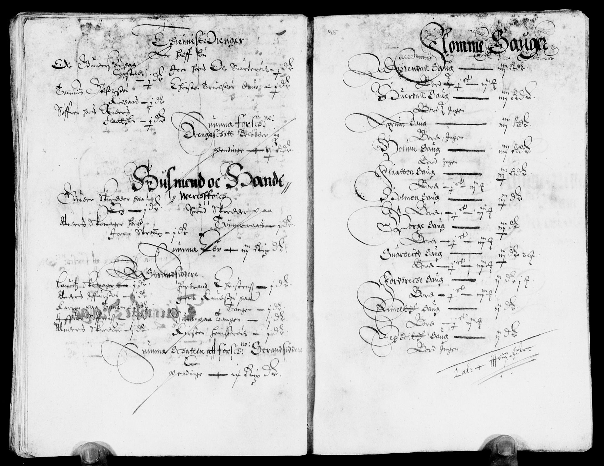 Rentekammeret inntil 1814, Reviderte regnskaper, Lensregnskaper, AV/RA-EA-5023/R/Rb/Rbo/L0024: Tønsberg len, 1642-1644