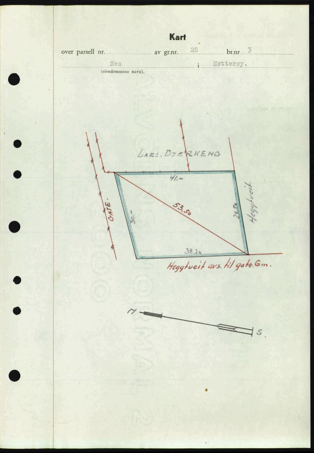 Tønsberg sorenskriveri, AV/SAKO-A-130/G/Ga/Gaa/L0015: Mortgage book no. A15, 1944-1944, Diary no: : 1836/1944