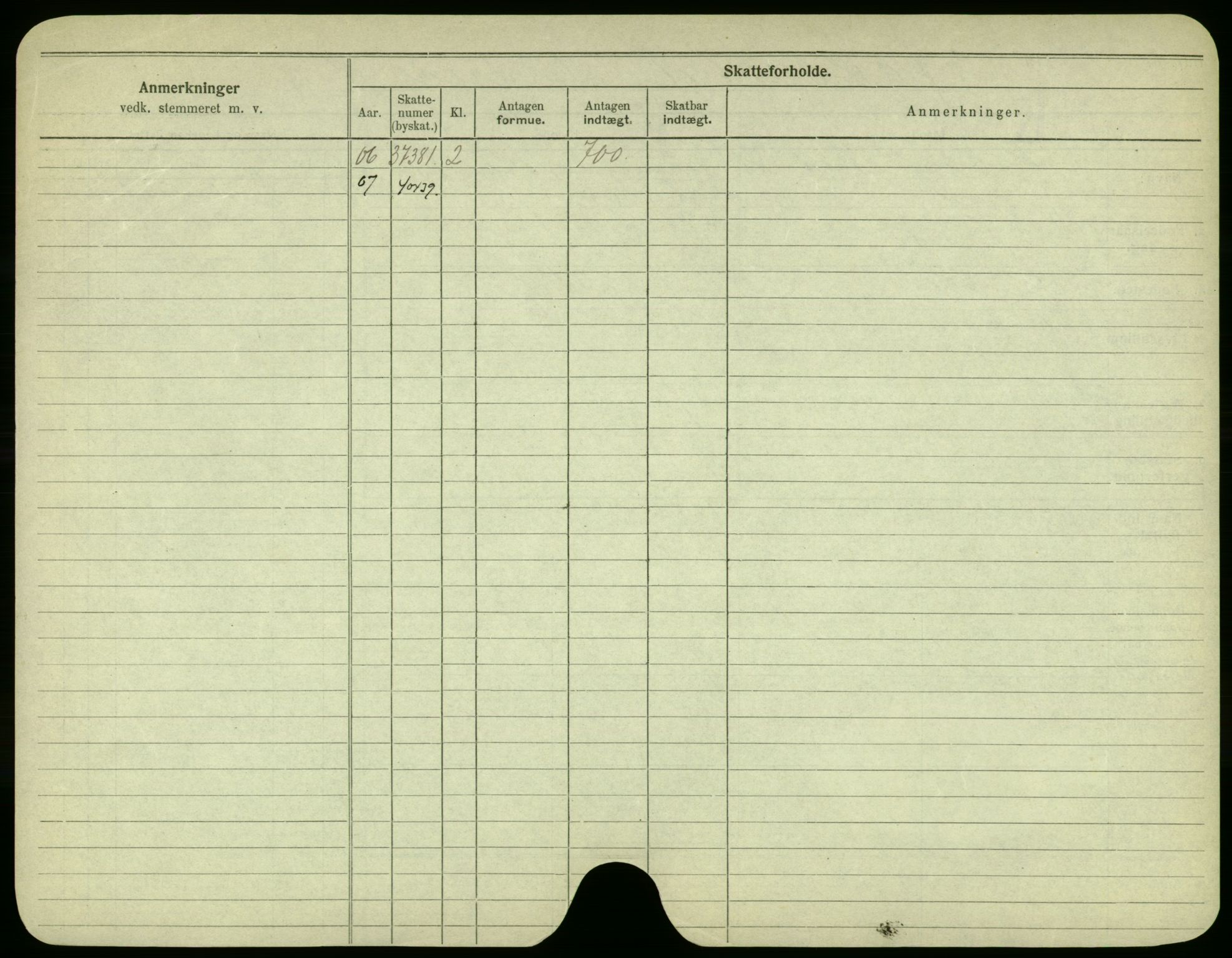 Oslo folkeregister, Registerkort, SAO/A-11715/F/Fa/Fac/L0005: Menn, 1906-1914, p. 101b