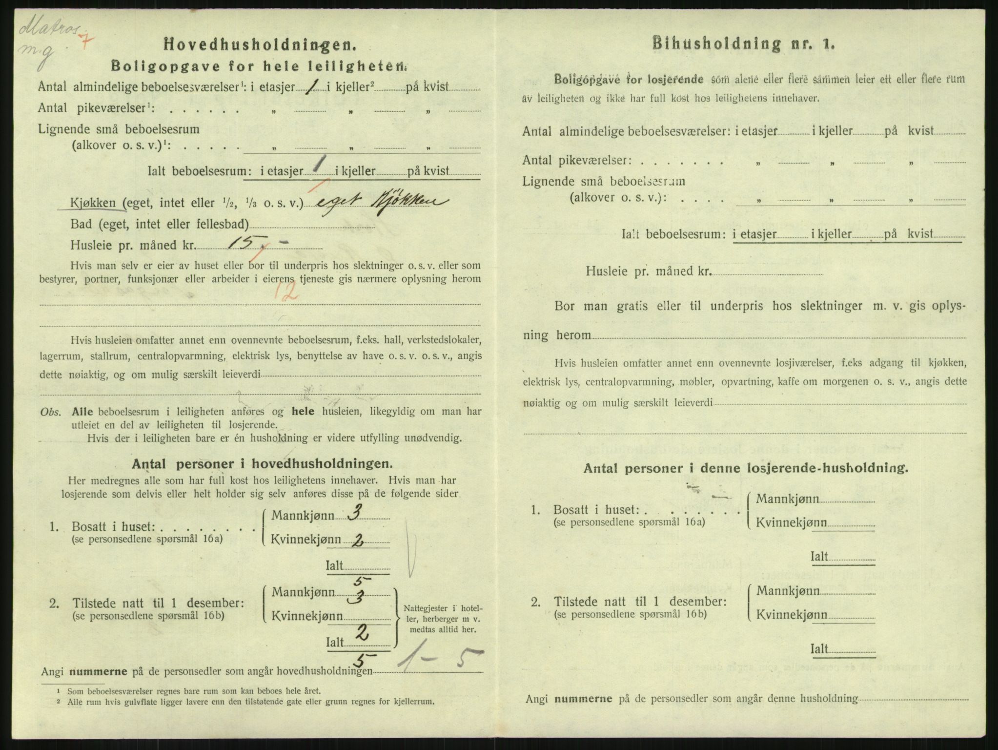 SAKO, 1920 census for Horten, 1920, p. 7072