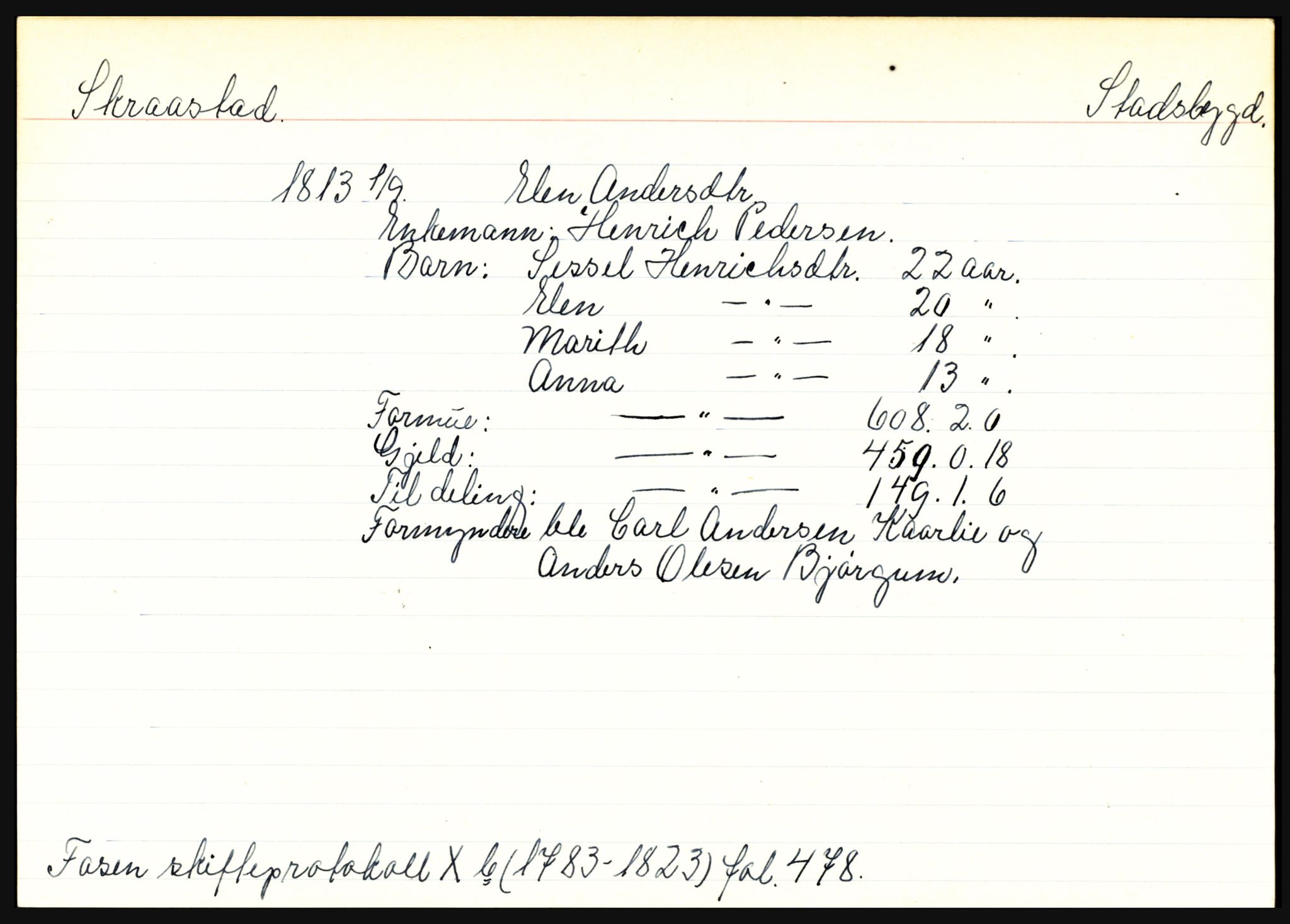 Fosen sorenskriveri, AV/SAT-A-1107/1/3, 1681-1823, p. 5393