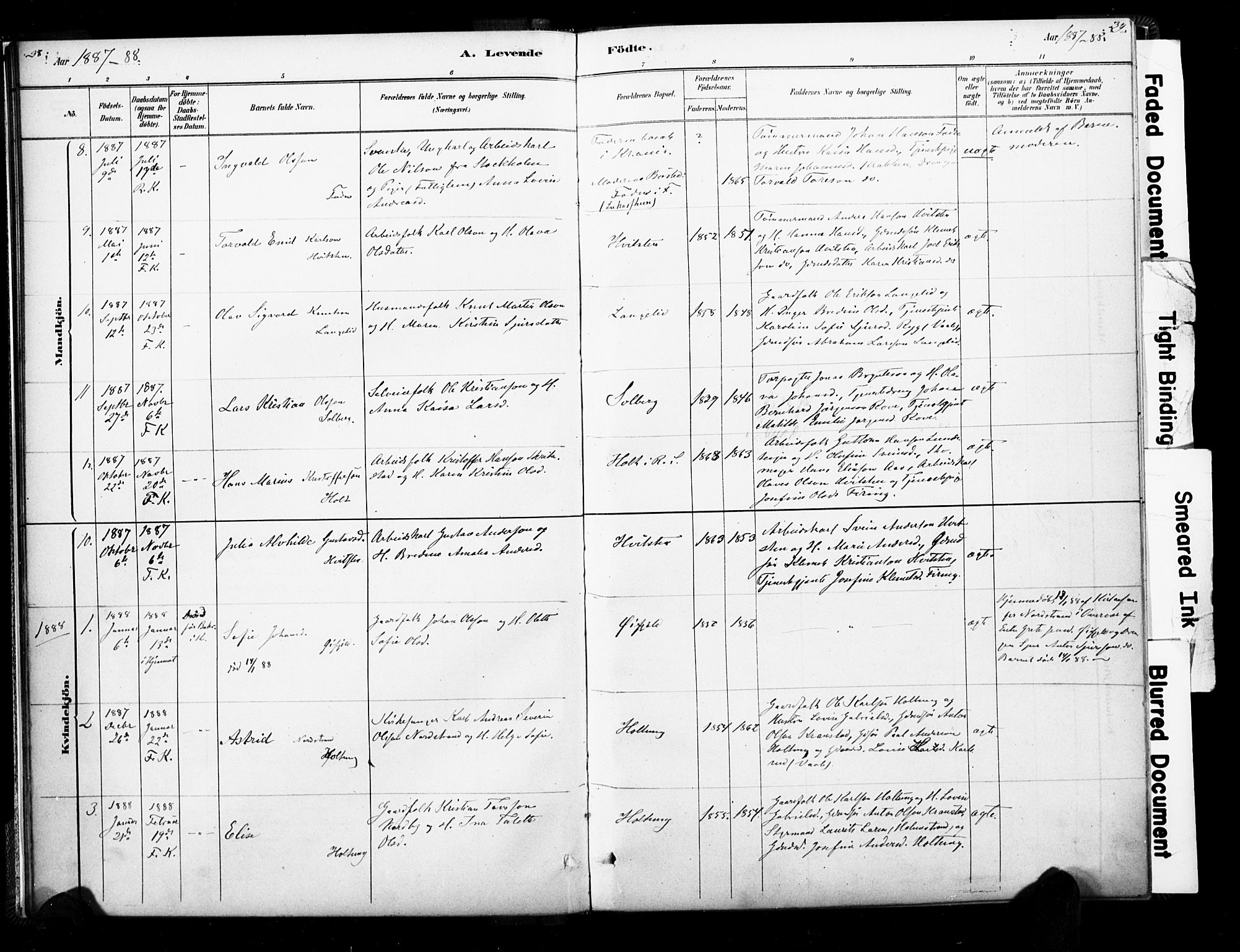 Ramnes kirkebøker, SAKO/A-314/F/Fb/L0001: Parish register (official) no. II 1, 1878-1894, p. 38-39