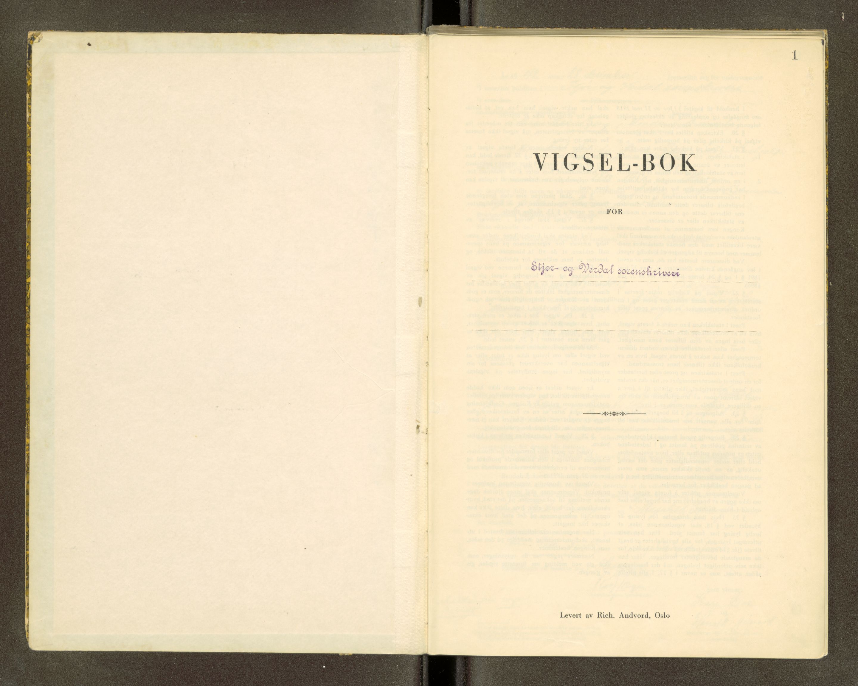 Stjør- og Verdal sorenskriveri, AV/SAT-A-4167/1/6/6D/L0004: Lysingsbok, 1942-1943, p. 1