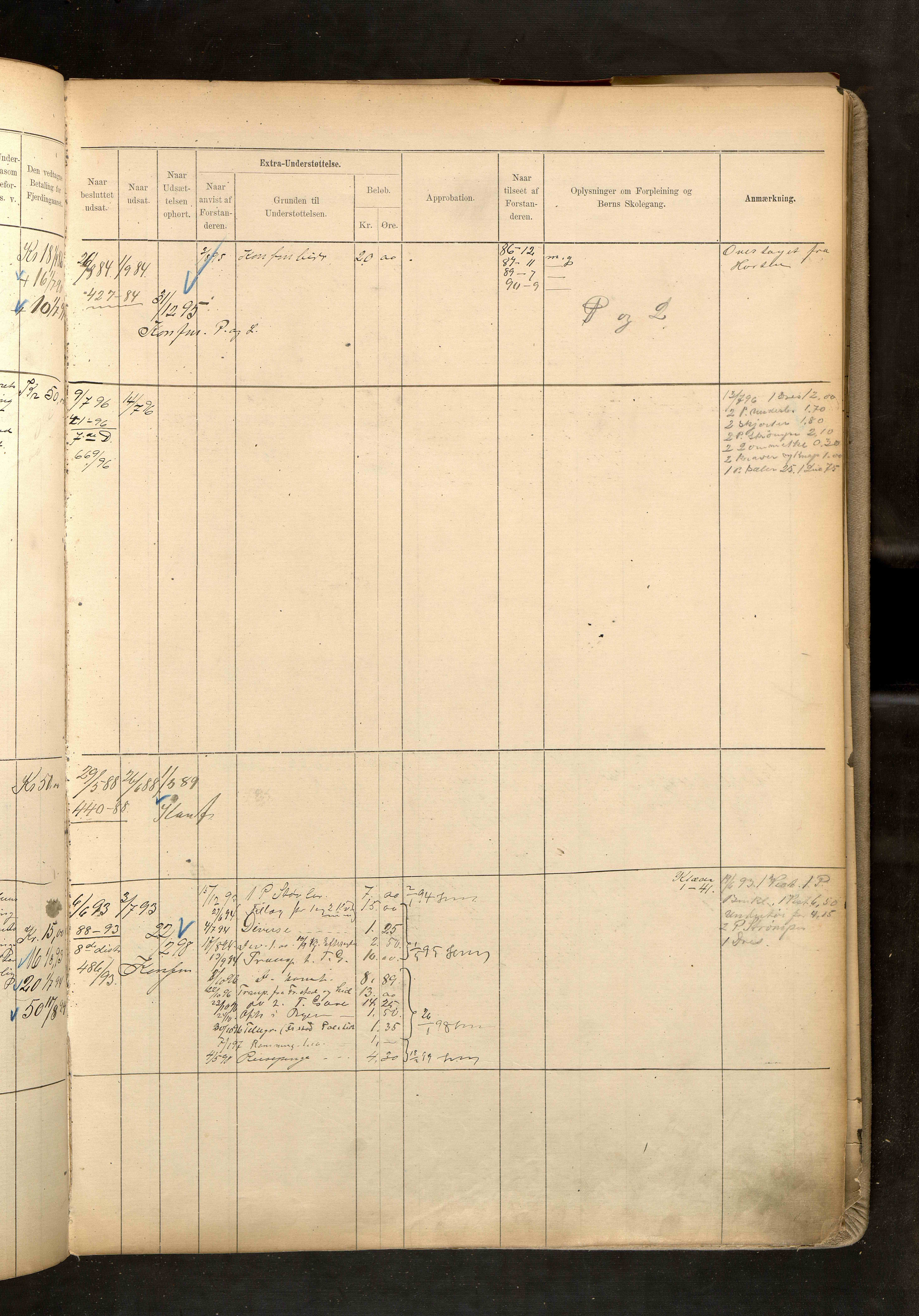 Fattigvesenet, OBA/A-20045/H/Hd/L0004: Manntallsprotokoll. Mnr. 501-1000, 1887-1897, p. 334