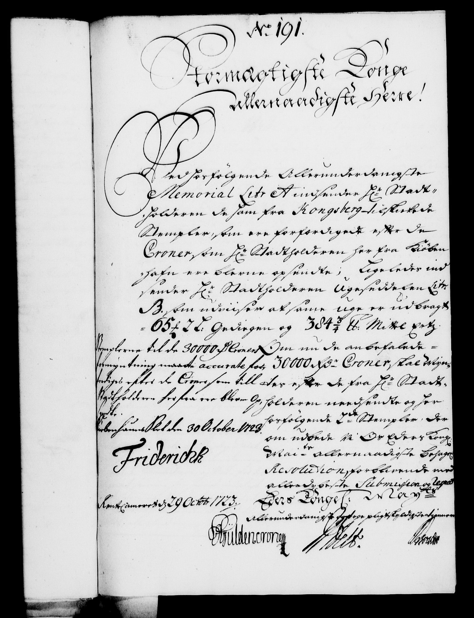 Rentekammeret, Kammerkanselliet, RA/EA-3111/G/Gf/Gfa/L0006: Norsk relasjons- og resolusjonsprotokoll (merket RK 52.6), 1723, p. 1150