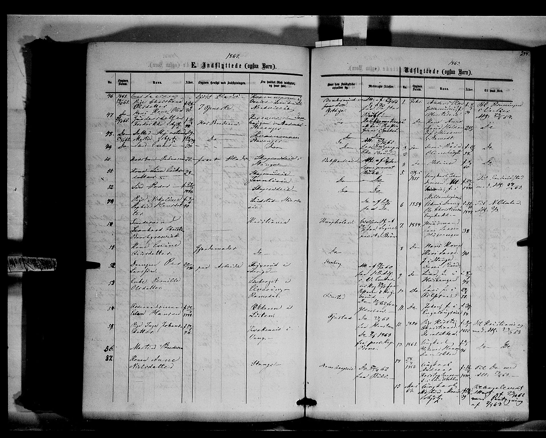 Romedal prestekontor, SAH/PREST-004/K/L0005: Parish register (official) no. 5, 1862-1874, p. 294