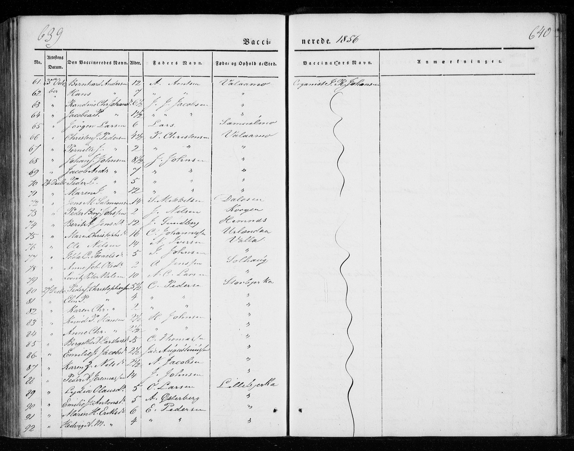 Ministerialprotokoller, klokkerbøker og fødselsregistre - Nordland, AV/SAT-A-1459/825/L0355: Parish register (official) no. 825A09, 1842-1863, p. 639-640