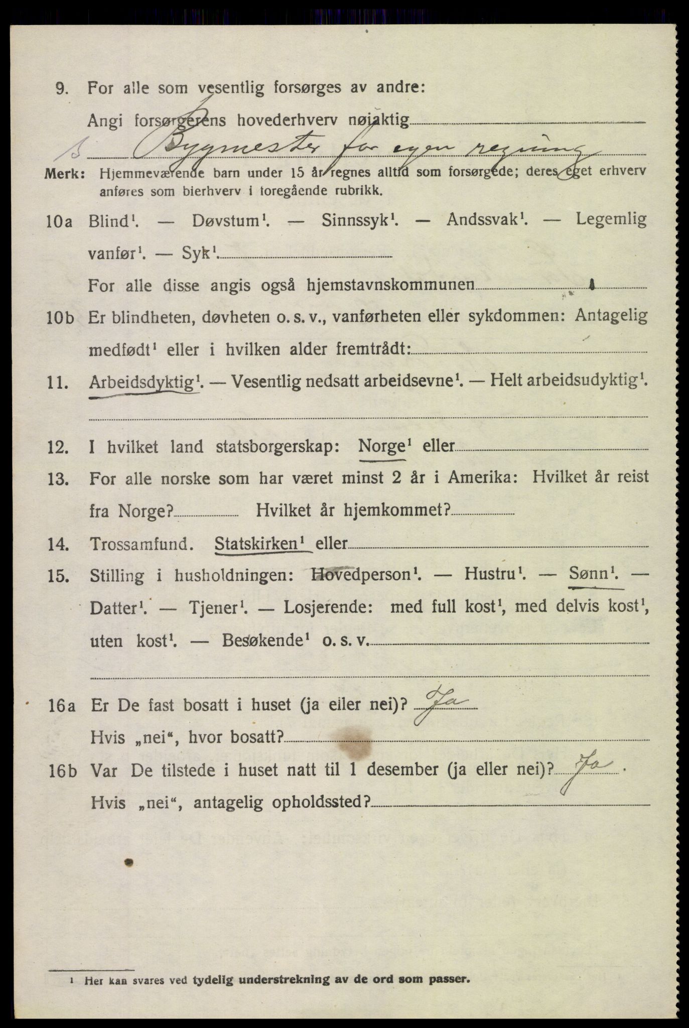 SAH, 1920 census for Sør-Aurdal, 1920, p. 2884