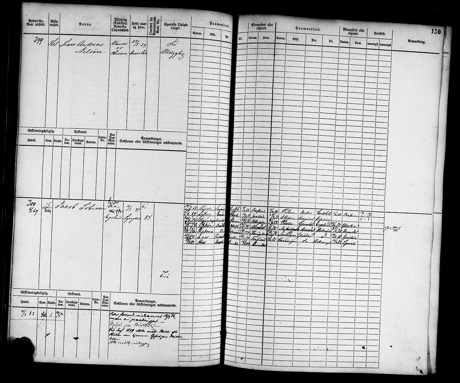 Farsund mønstringskrets, AV/SAK-2031-0017/F/Fb/L0001: Hovedrulle nr 1-758, M-4, 1868-1900, p. 162