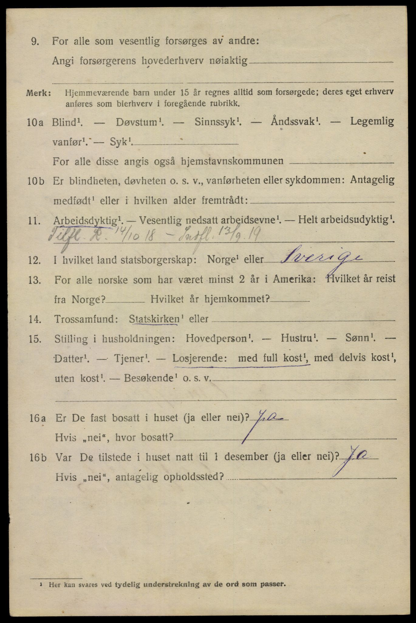SAO, 1920 census for Kristiania, 1920, p. 152068