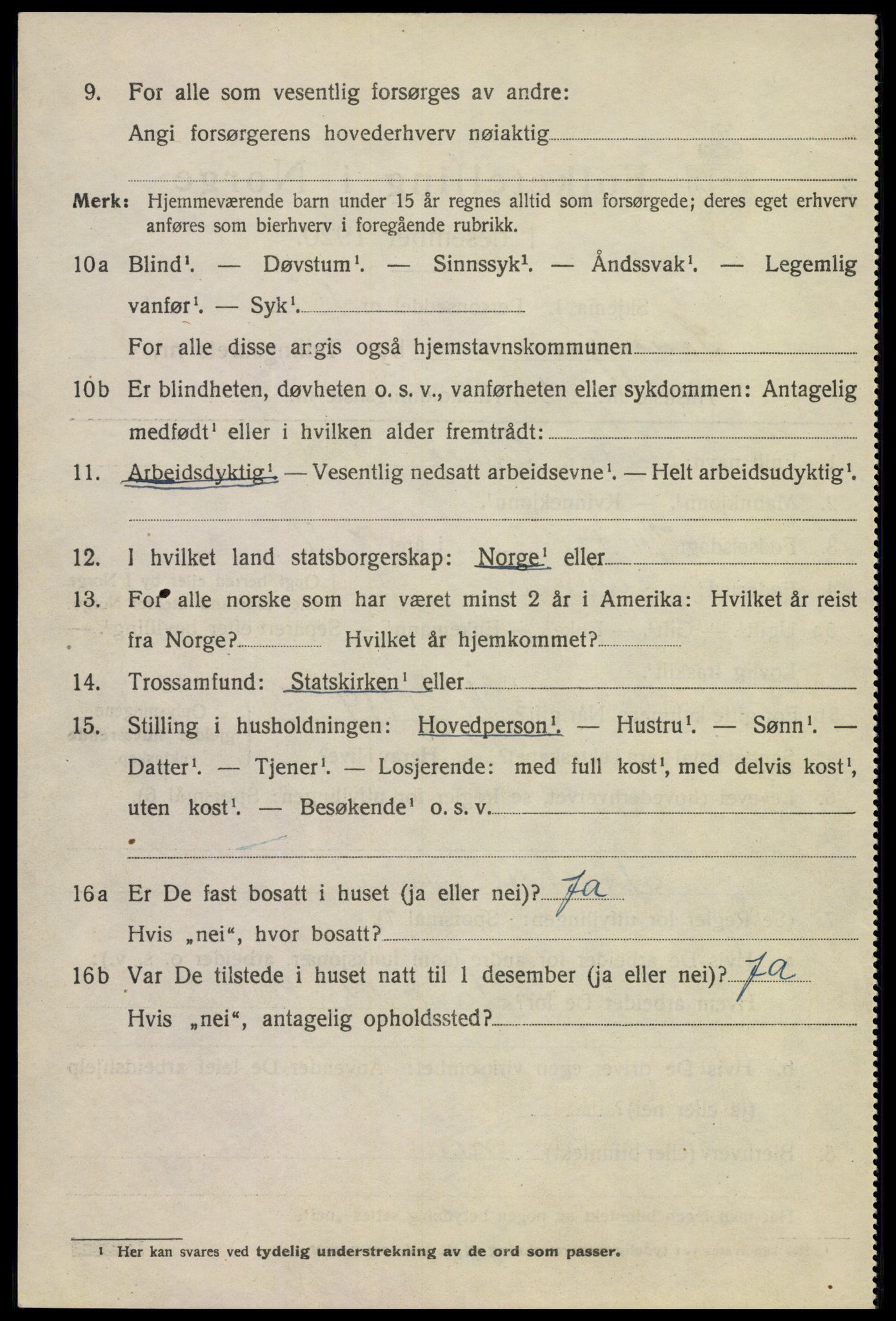 SAKO, 1920 census for Sandefjord, 1920, p. 12053