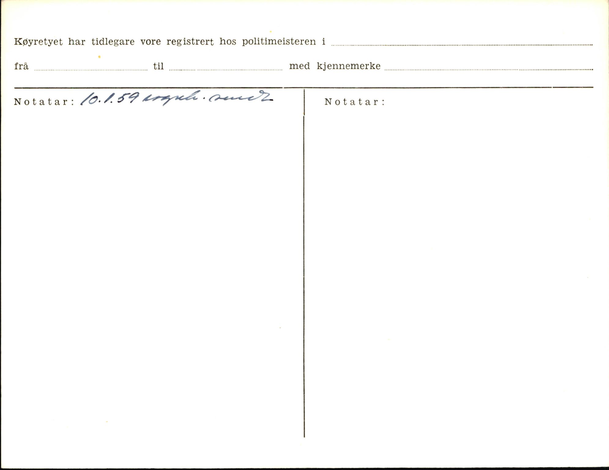 Statens vegvesen, Sogn og Fjordane vegkontor, AV/SAB-A-5301/4/F/L0006: Registerkort utmeldte Fjordane S8300-9500, 1930-1961, p. 123