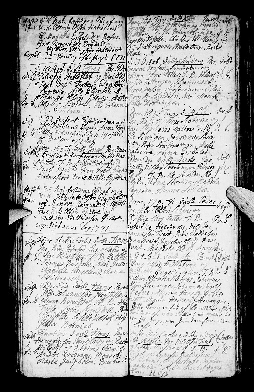 Os sokneprestembete, AV/SAB-A-99929: Parish register (official) no. A 9, 1766-1779, p. 49