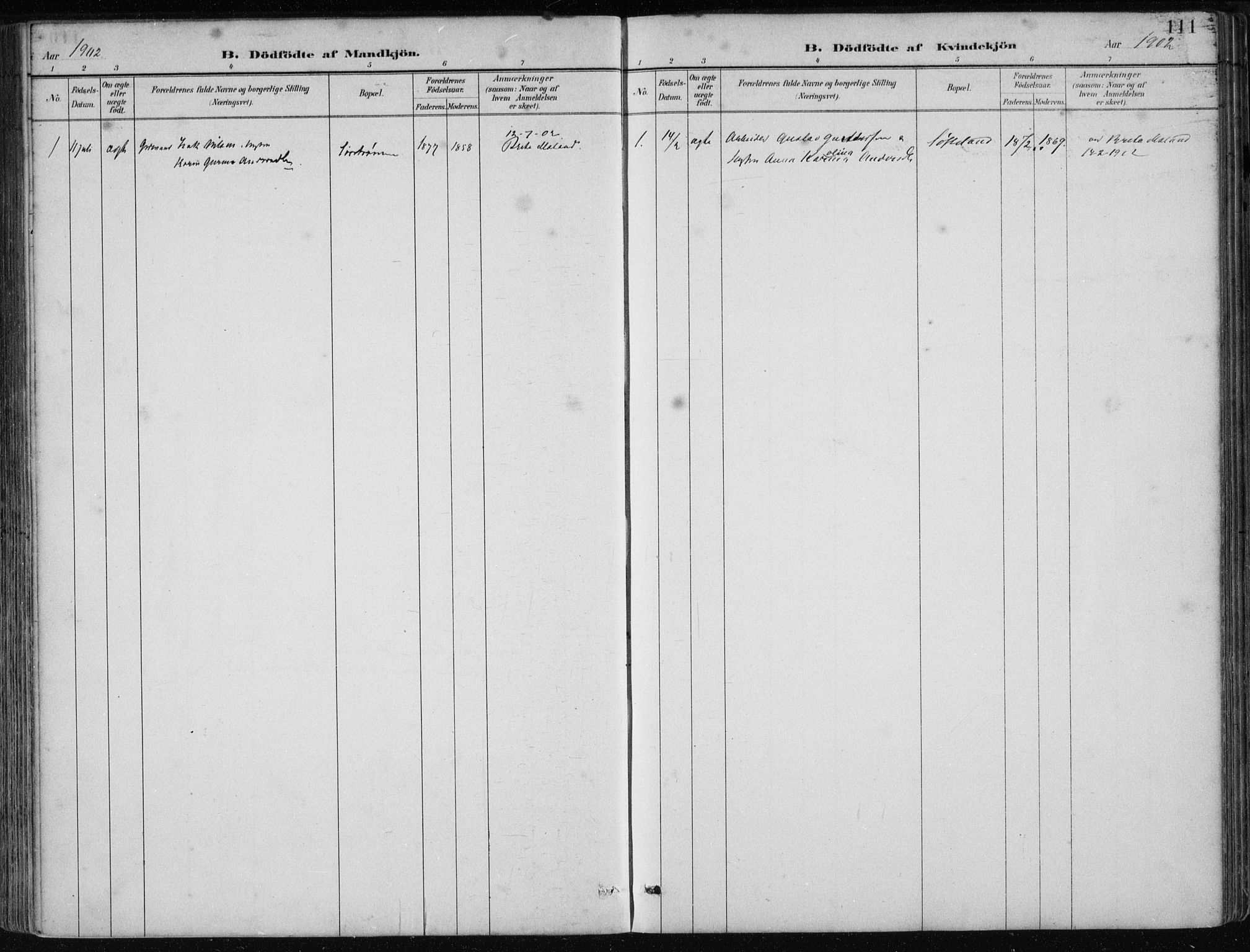 Os sokneprestembete, AV/SAB-A-99929: Parish register (official) no. B 1, 1885-1902, p. 111