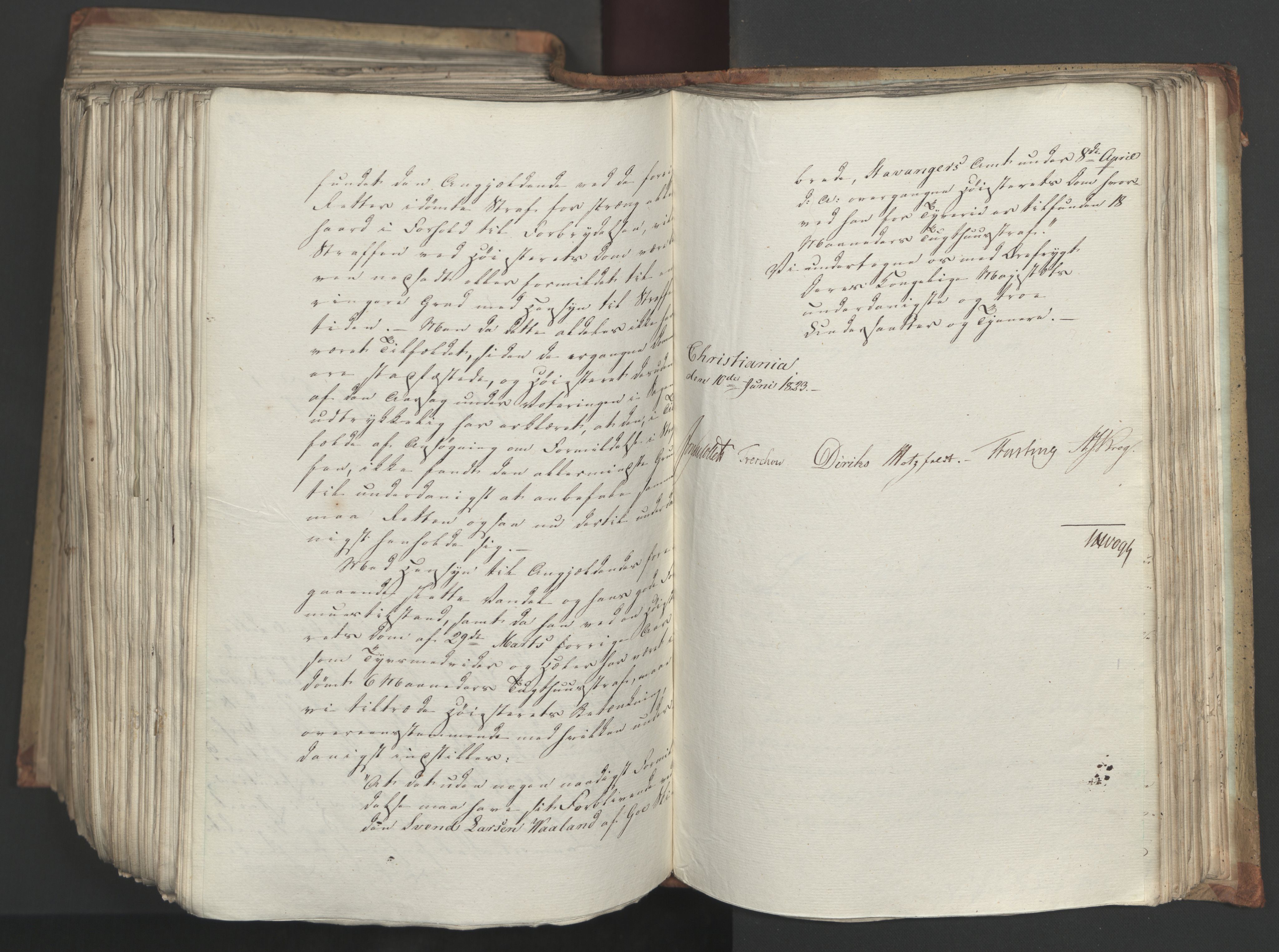 Statsrådsavdelingen i Stockholm, AV/RA-S-1003/D/Da/L0034: Regjeringsinnstillinger nr. 275-540, 1823, p. 575