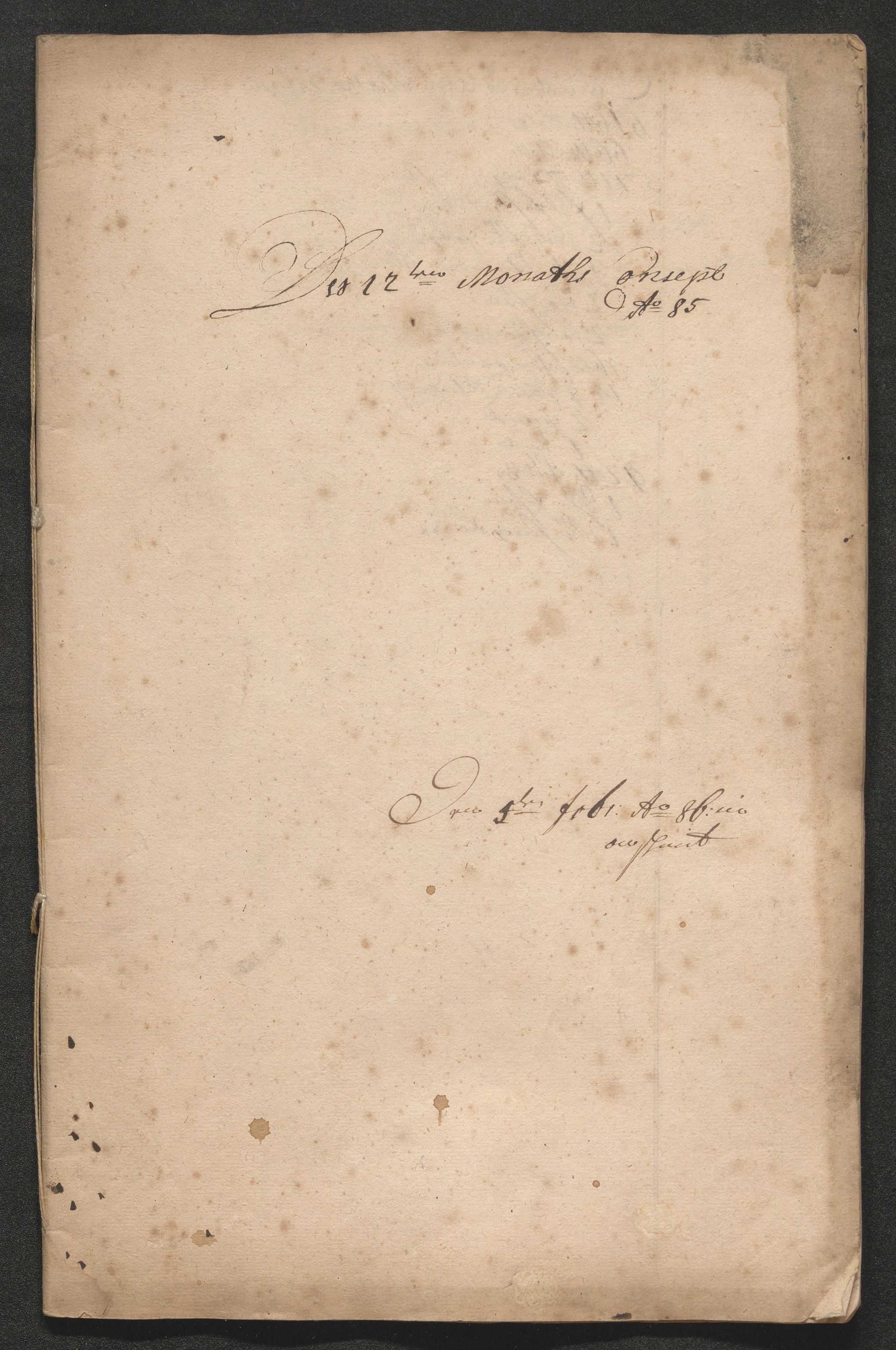 Kongsberg Sølvverk 1623-1816, AV/SAKO-EA-3135/001/D/Dc/Dcd/L0059: Utgiftsregnskap for gruver m.m., 1685-1686, p. 243