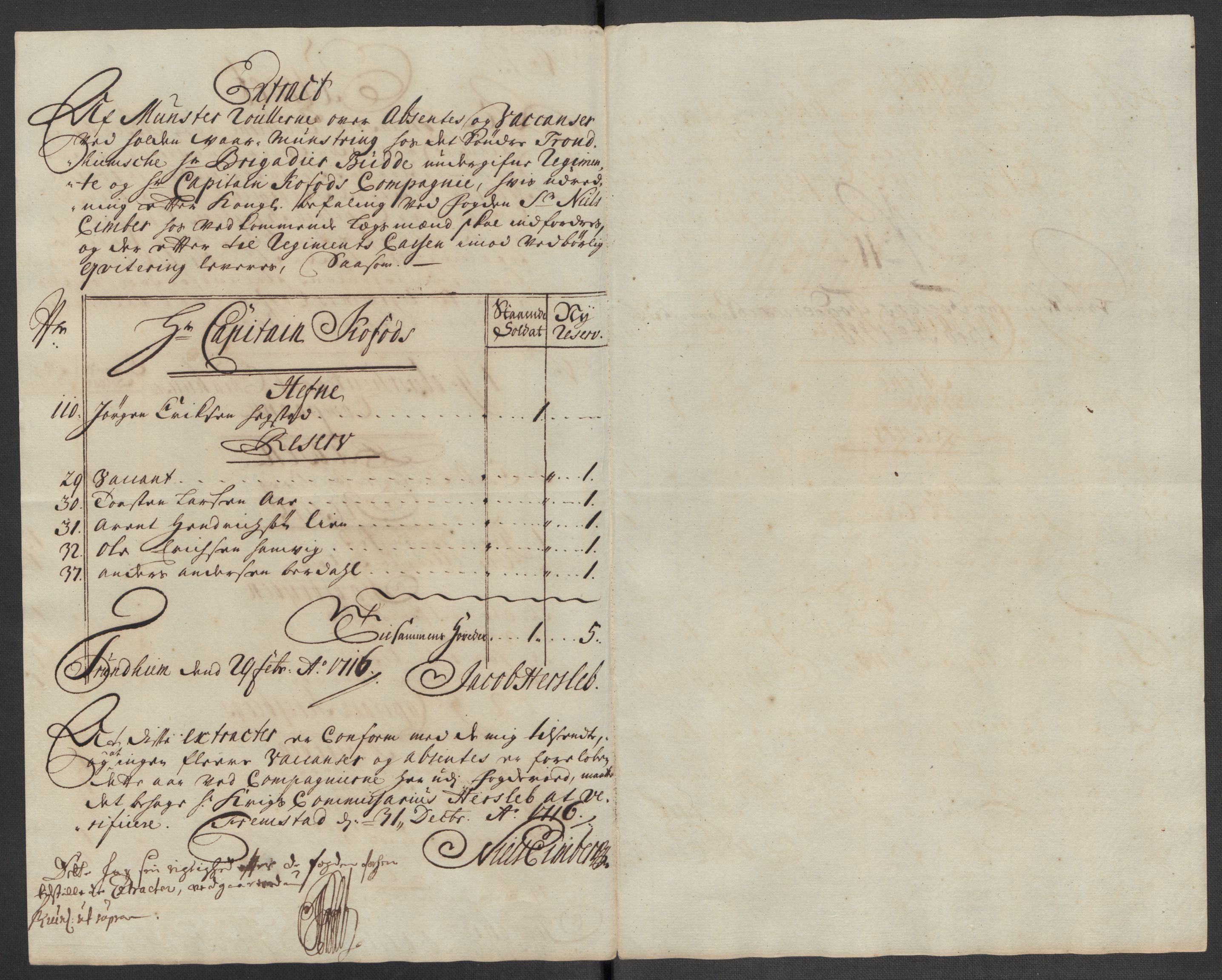 Rentekammeret inntil 1814, Reviderte regnskaper, Fogderegnskap, AV/RA-EA-4092/R57/L3864: Fogderegnskap Fosen, 1716, p. 123