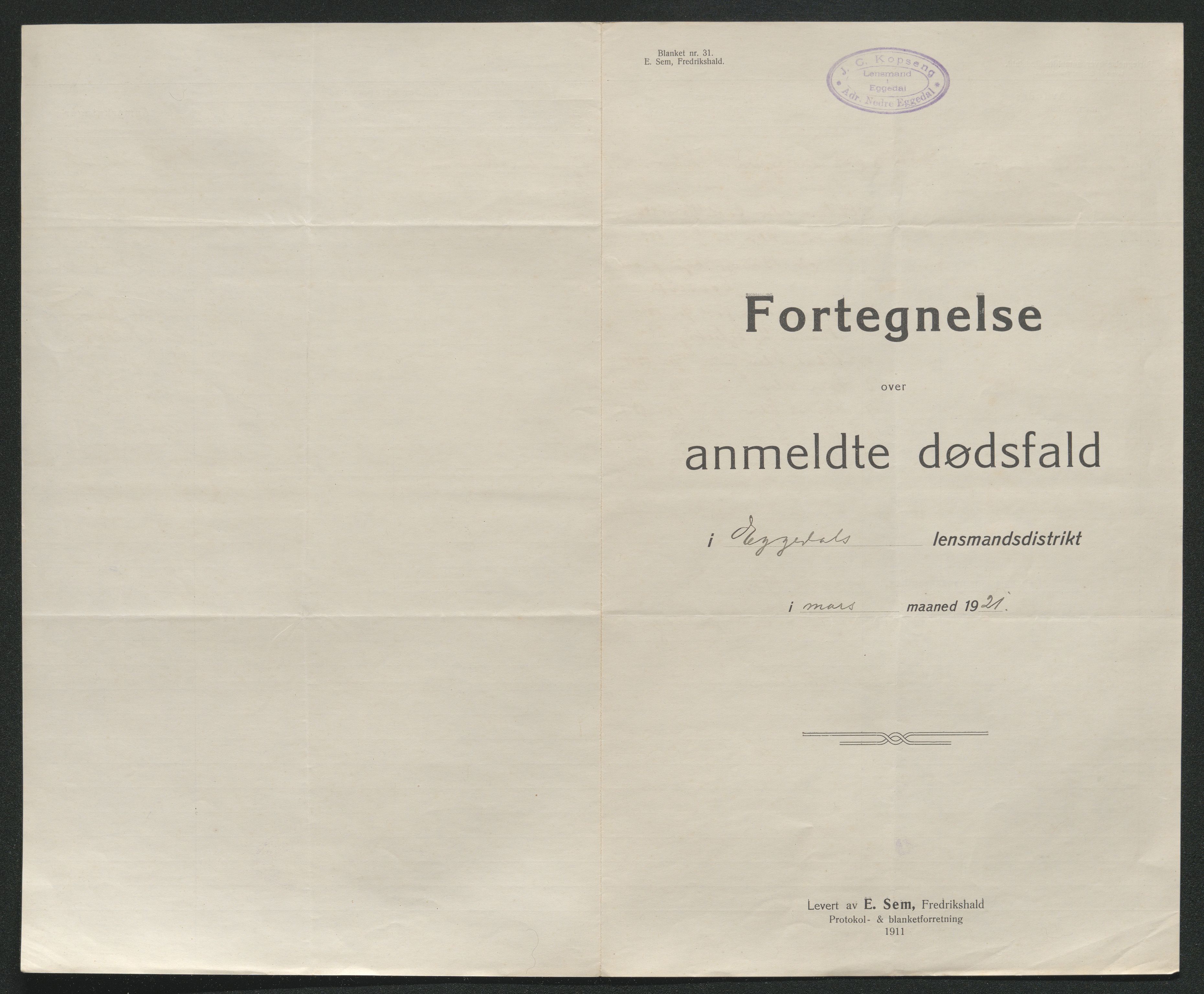 Eiker, Modum og Sigdal sorenskriveri, AV/SAKO-A-123/H/Ha/Hab/L0040: Dødsfallsmeldinger, 1920-1921, p. 1213