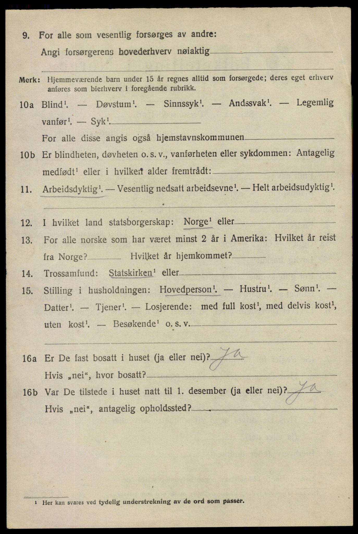 SAO, 1920 census for Tune, 1920, p. 16901