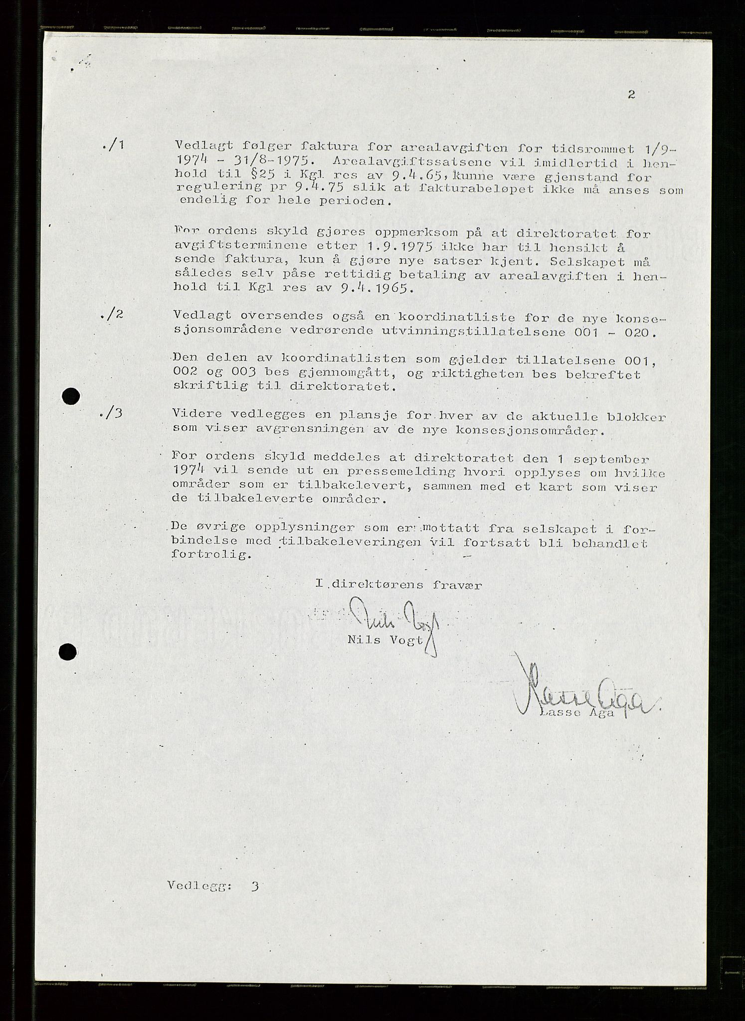 Pa 1512 - Esso Exploration and Production Norway Inc., AV/SAST-A-101917/E/Ea/L0026: Sak og korrespondanse, 1966-1974, p. 8