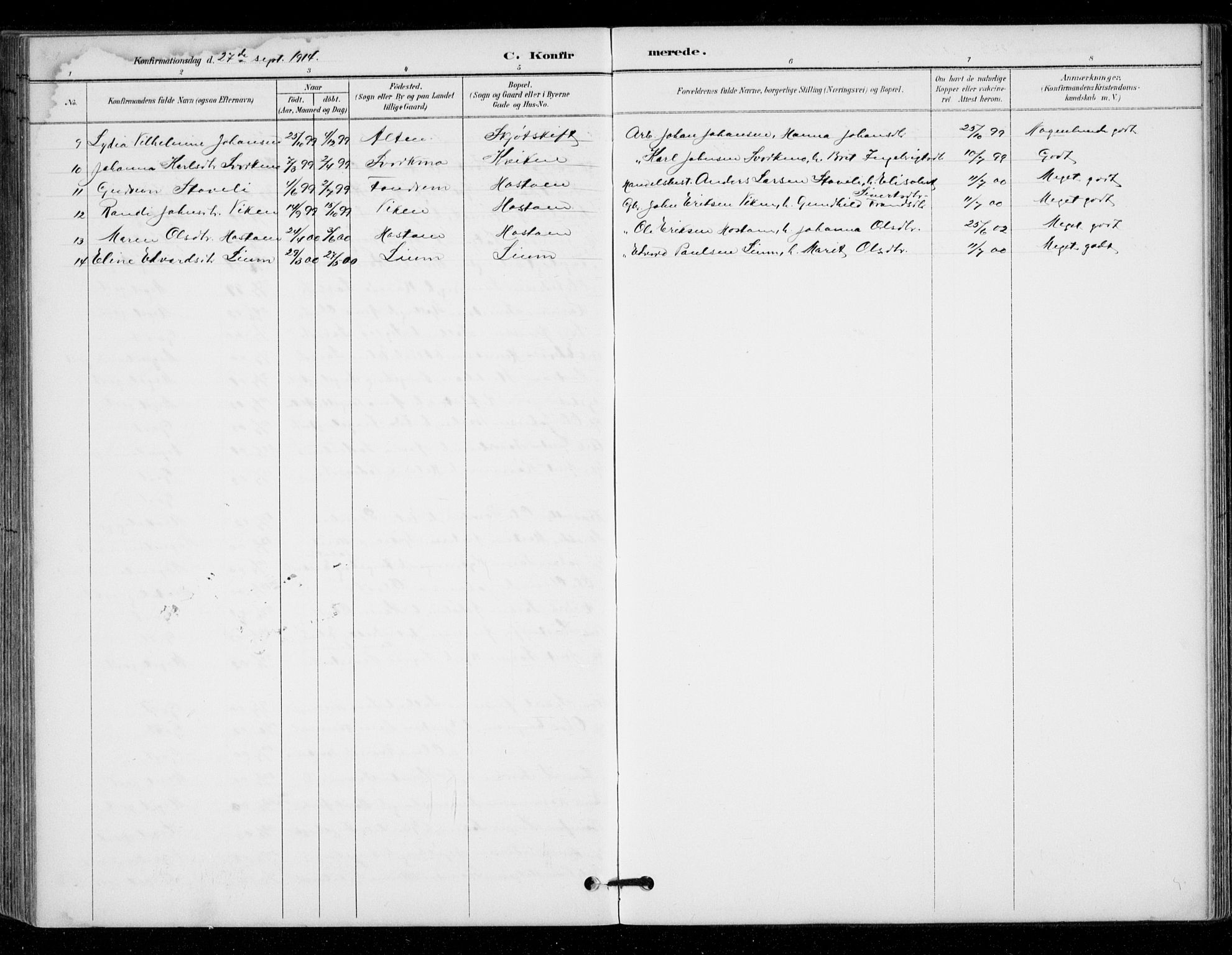 Ministerialprotokoller, klokkerbøker og fødselsregistre - Sør-Trøndelag, SAT/A-1456/671/L0841: Parish register (official) no. 671A03, 1893-1915