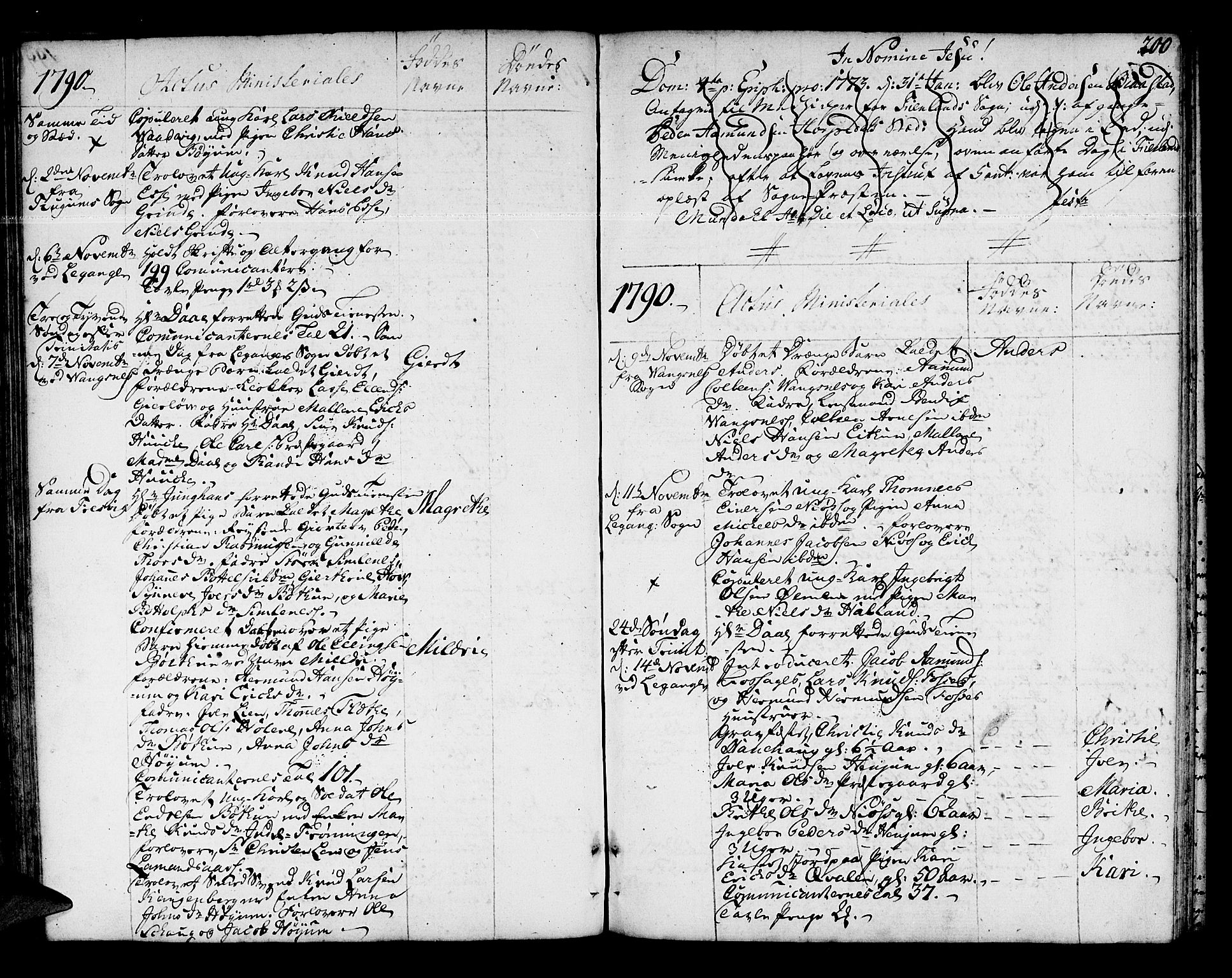 Leikanger sokneprestembete, SAB/A-81001: Parish register (official) no. A 4, 1770-1791, p. 200