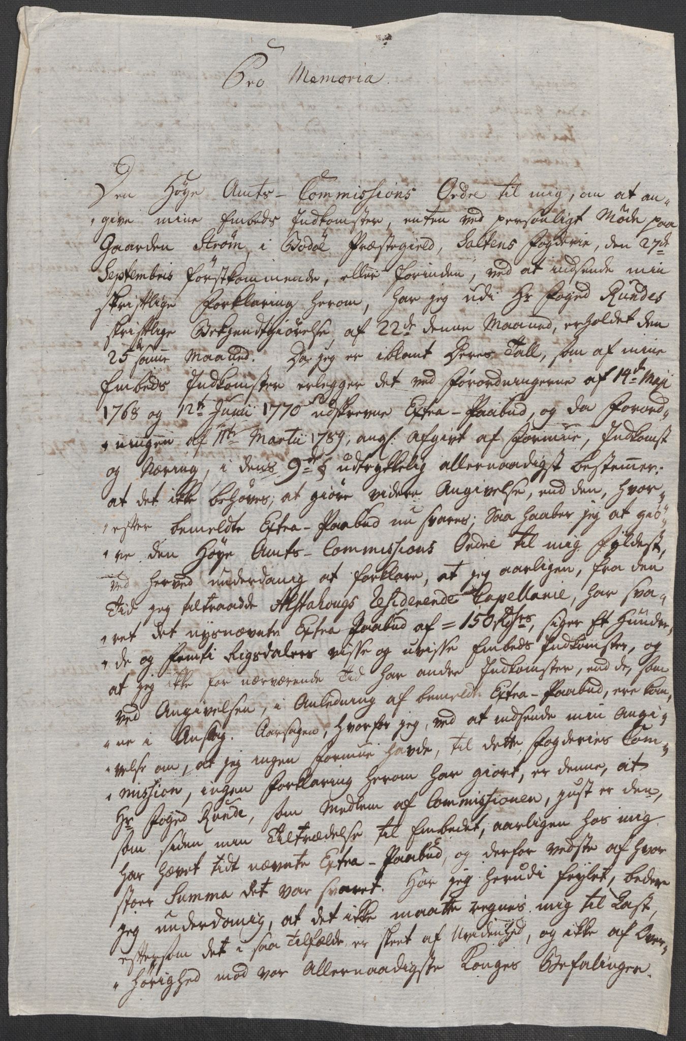 Rentekammeret inntil 1814, Reviderte regnskaper, Mindre regnskaper, AV/RA-EA-4068/Rf/Rfe/L0014: Helgeland fogderi, 1789, p. 457