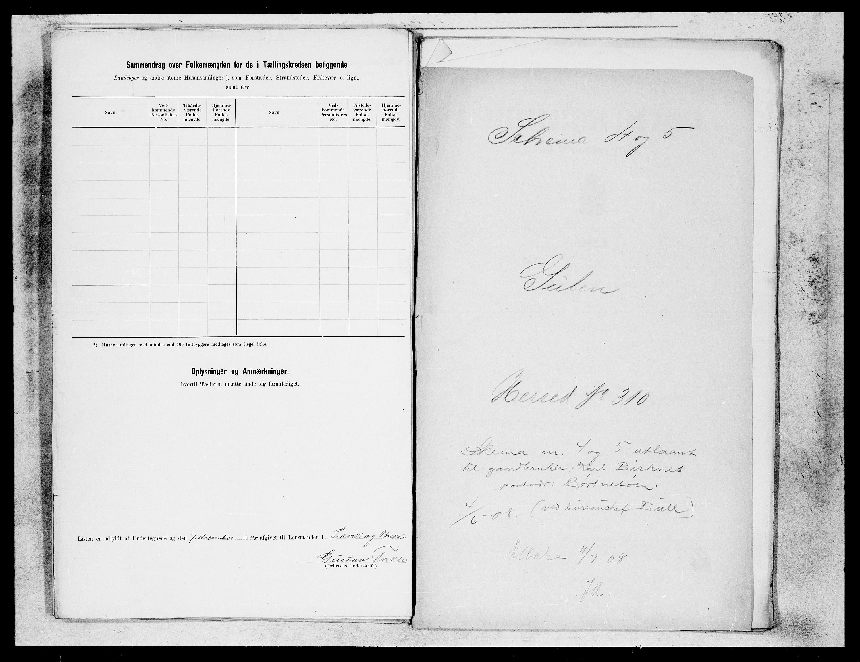 SAB, 1900 census for Lavik og Brekke, 1900, p. 24