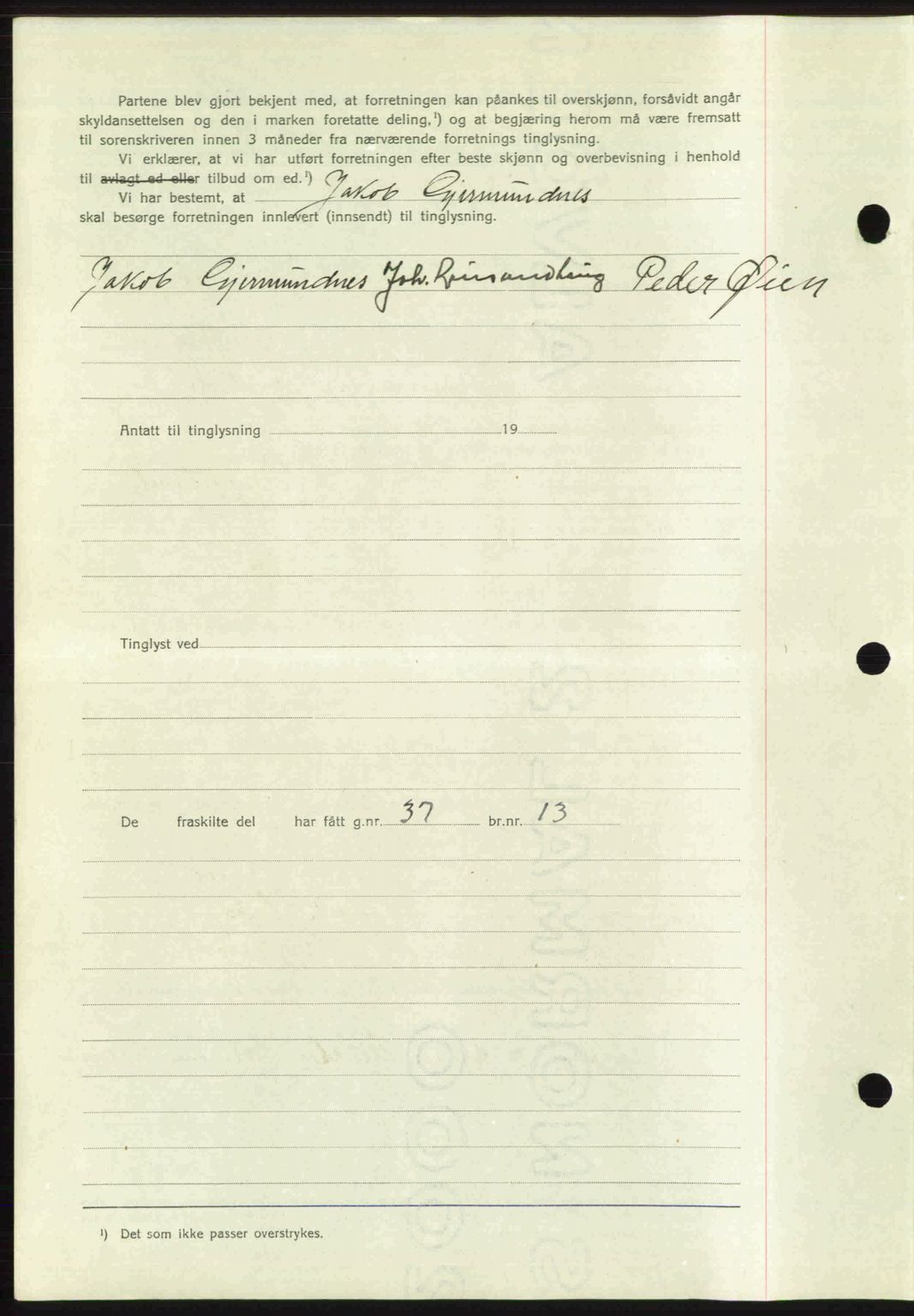 Romsdal sorenskriveri, AV/SAT-A-4149/1/2/2C: Mortgage book no. A20, 1946-1946, Diary no: : 1880/1946