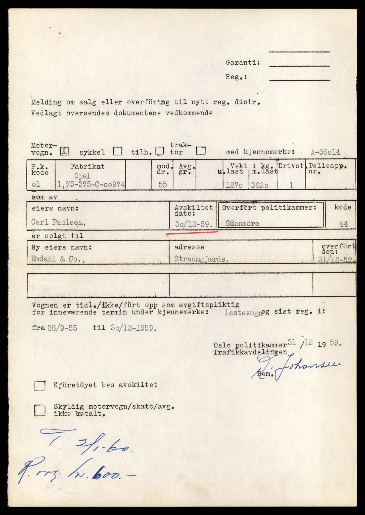 Møre og Romsdal vegkontor - Ålesund trafikkstasjon, AV/SAT-A-4099/F/Fe/L0035: Registreringskort for kjøretøy T 12653 - T 12829, 1927-1998, p. 2302