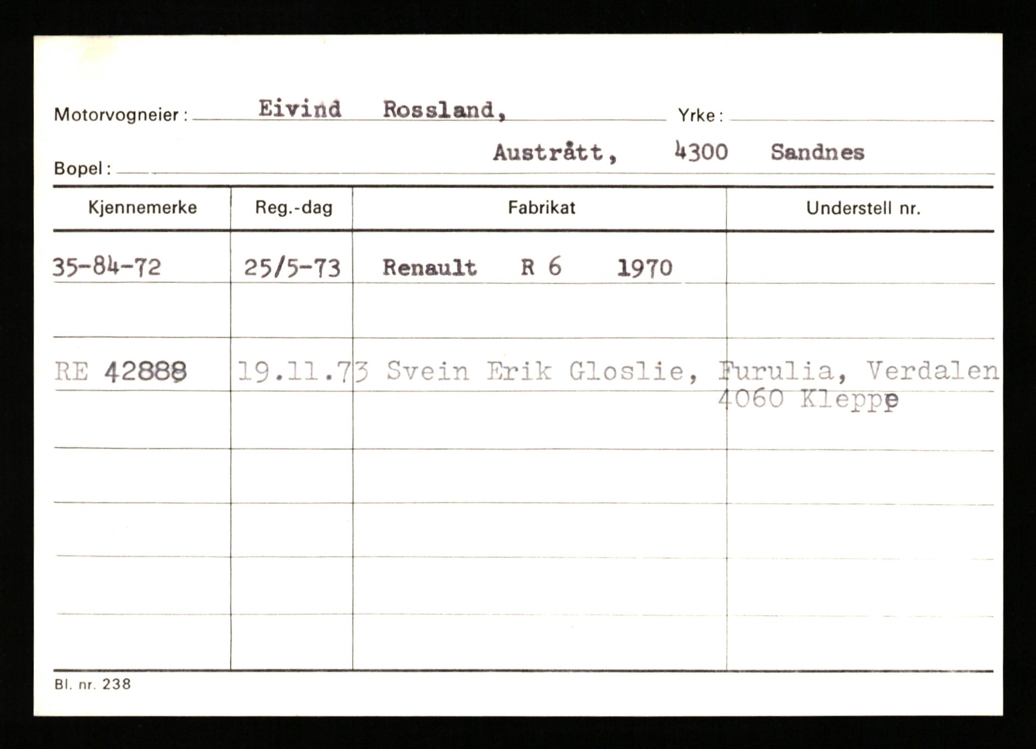 Stavanger trafikkstasjon, AV/SAST-A-101942/0/G/L0011: Registreringsnummer: 240000 - 363477, 1930-1971, p. 3237