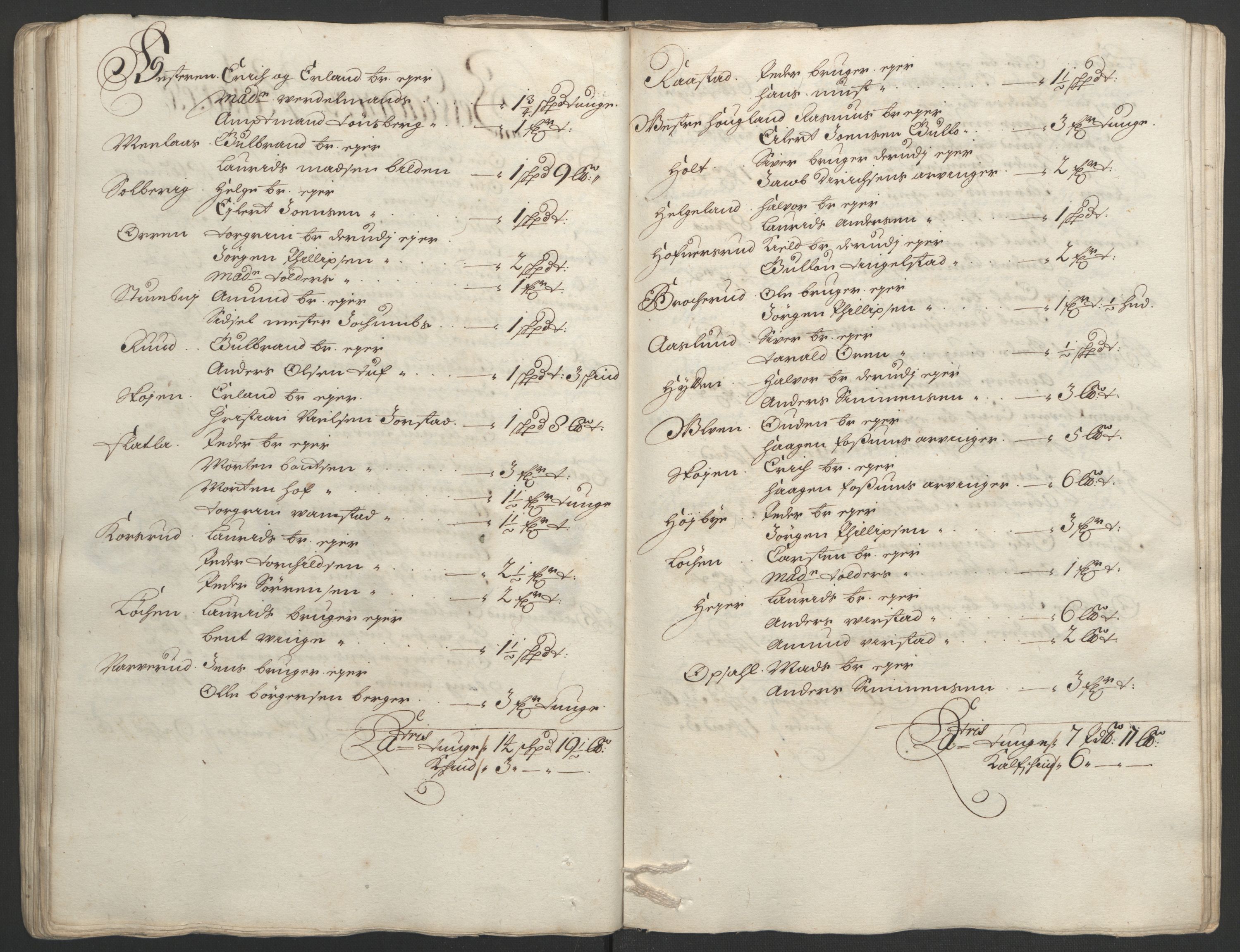 Rentekammeret inntil 1814, Reviderte regnskaper, Fogderegnskap, AV/RA-EA-4092/R18/L1292: Fogderegnskap Hadeland, Toten og Valdres, 1693-1694, p. 315