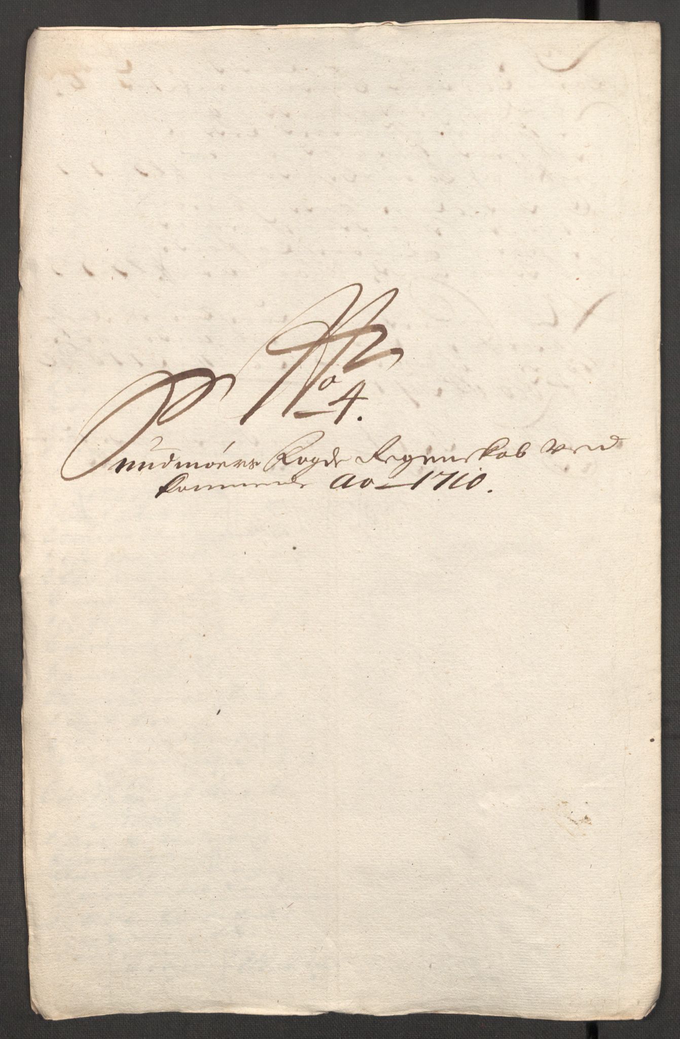 Rentekammeret inntil 1814, Reviderte regnskaper, Fogderegnskap, AV/RA-EA-4092/R54/L3563: Fogderegnskap Sunnmøre, 1710, p. 120