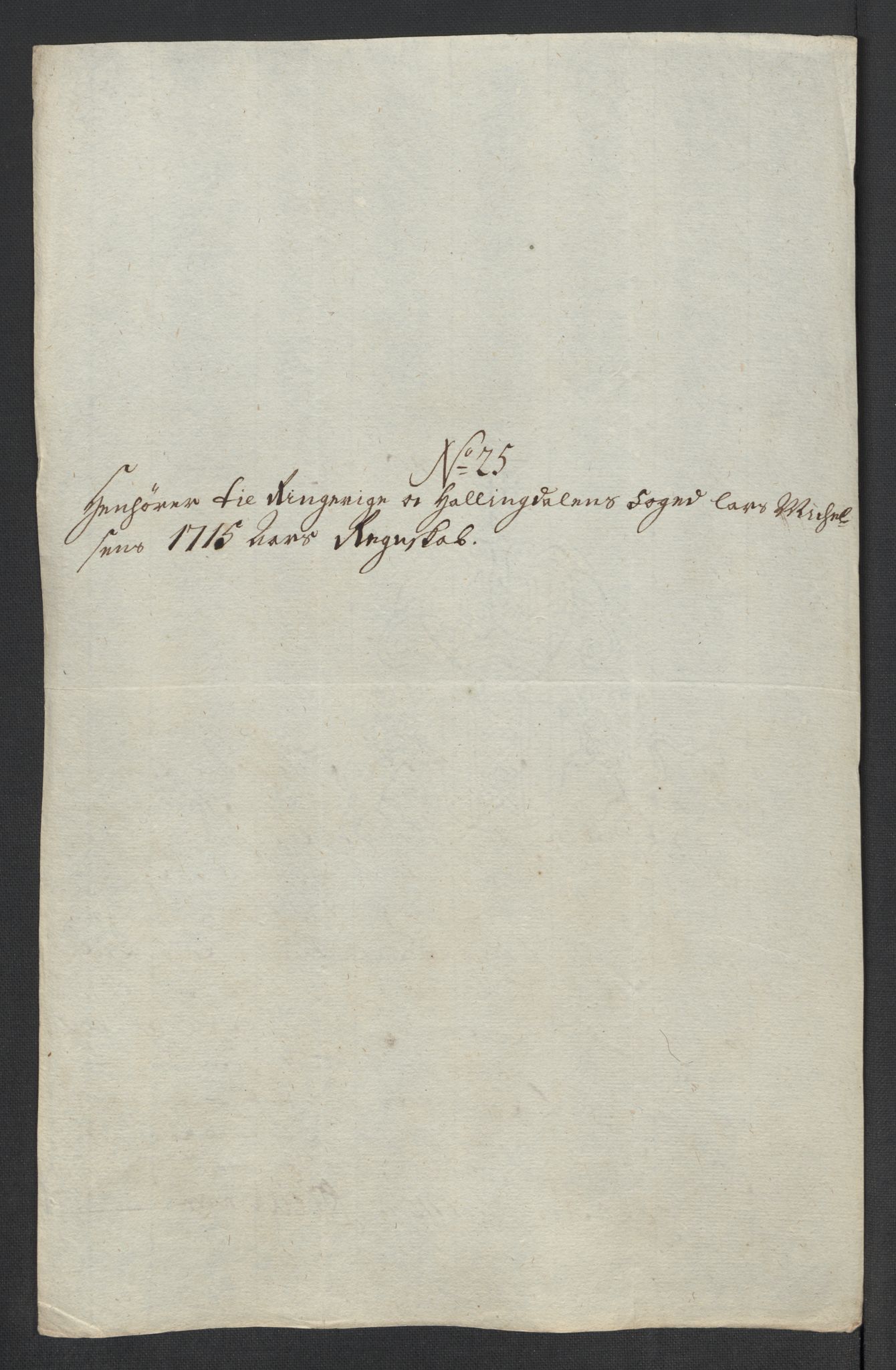 Rentekammeret inntil 1814, Reviderte regnskaper, Fogderegnskap, RA/EA-4092/R23/L1473: Fogderegnskap Ringerike og Hallingdal, 1715, p. 244