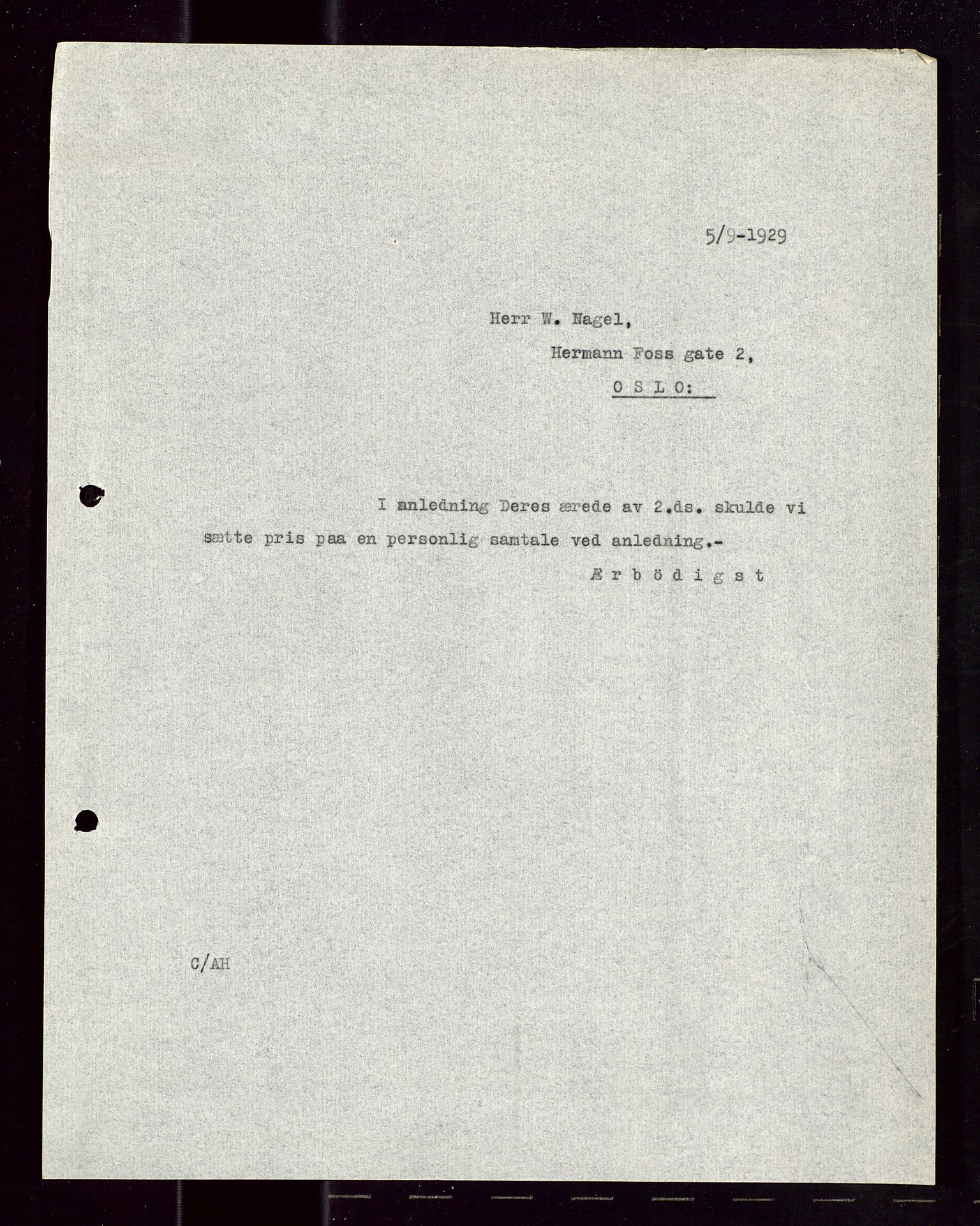 Pa 1521 - A/S Norske Shell, AV/SAST-A-101915/E/Ea/Eaa/L0018: Sjefskorrespondanse, 1929, p. 297