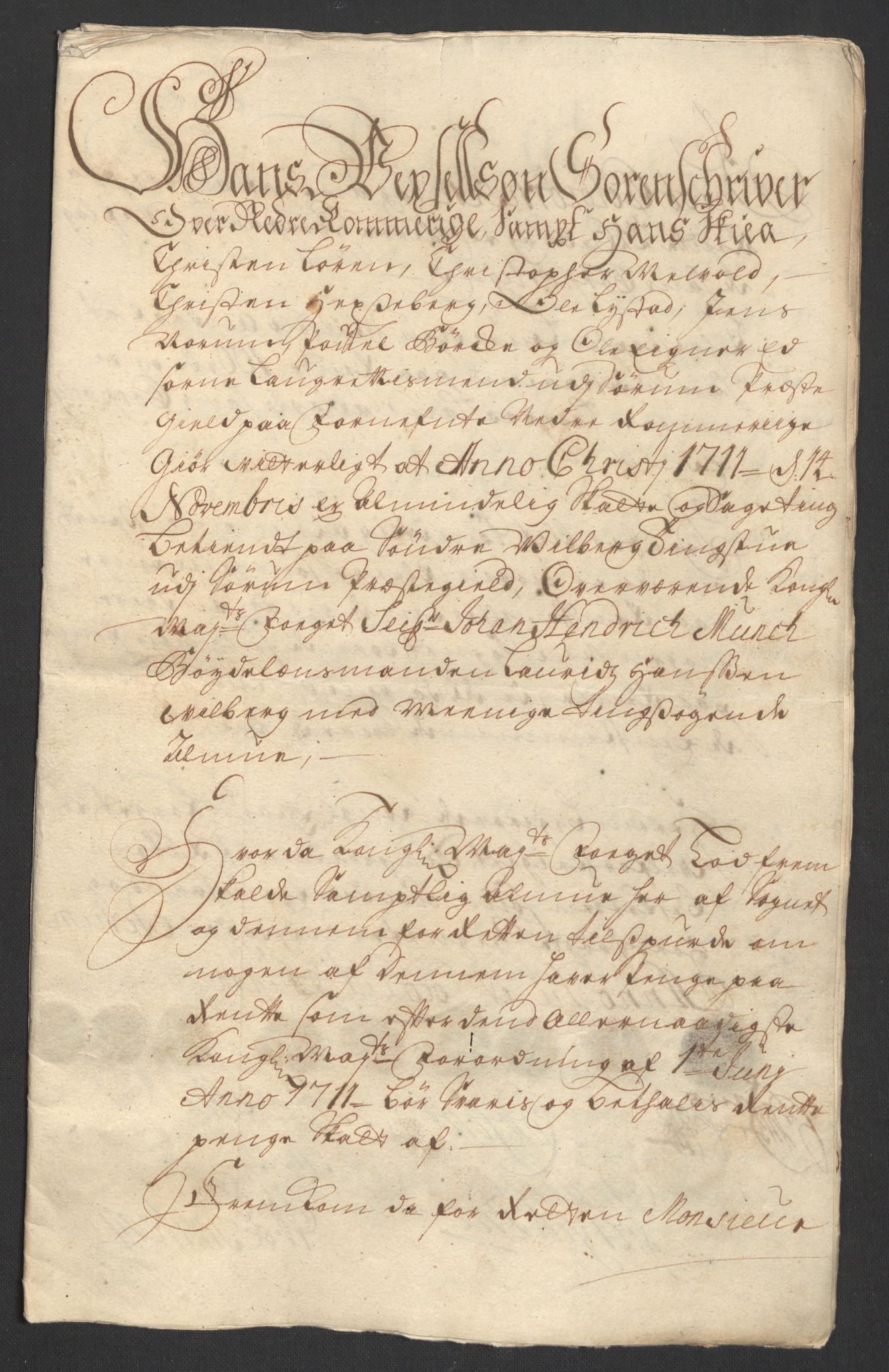 Rentekammeret inntil 1814, Reviderte regnskaper, Fogderegnskap, AV/RA-EA-4092/R11/L0592: Fogderegnskap Nedre Romerike, 1710-1711, p. 409