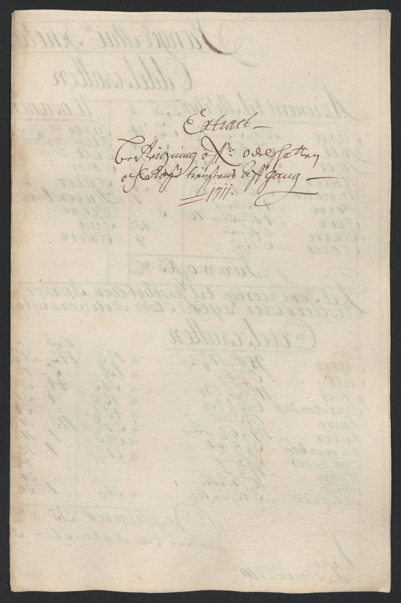 Rentekammeret inntil 1814, Reviderte regnskaper, Fogderegnskap, AV/RA-EA-4092/R04/L0136: Fogderegnskap Moss, Onsøy, Tune, Veme og Åbygge, 1711, p. 137