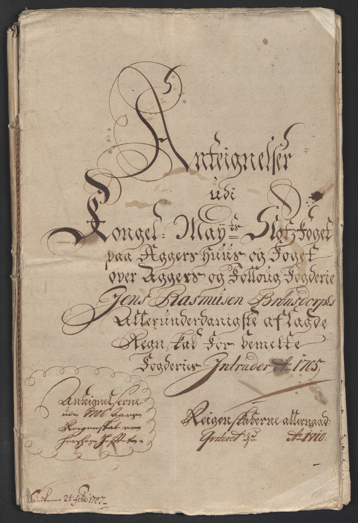 Rentekammeret inntil 1814, Reviderte regnskaper, Fogderegnskap, AV/RA-EA-4092/R10/L0446: Fogderegnskap Aker og Follo, 1705-1706, p. 303