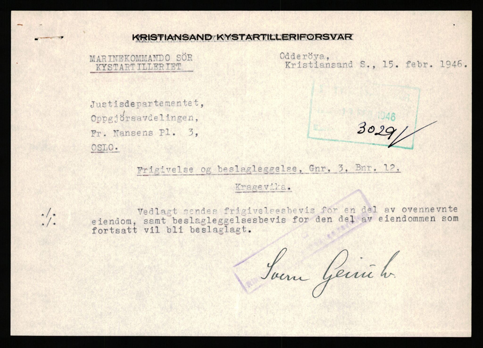 Forsvarsdepartementet, 10. kontor / Oppgjørskontoret, AV/RA-RAFA-1225/D/Da/L0062: Laksevika batteri, Kristiansand; Laksevåg ubåtbunker, Bergen, 1940-1962, p. 111