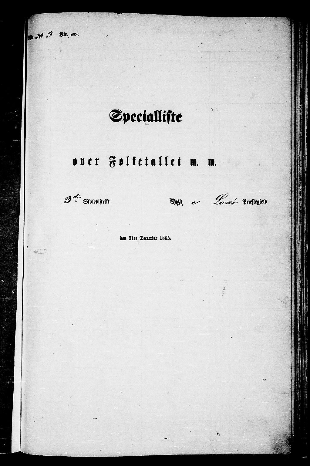 RA, 1865 census for Leka, 1865, p. 23