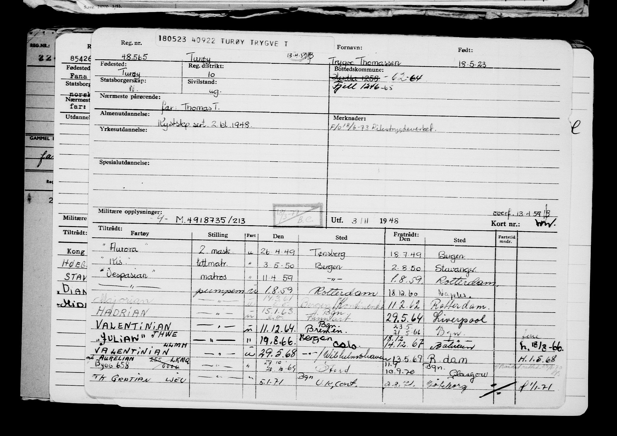 Direktoratet for sjømenn, AV/RA-S-3545/G/Gb/L0219: Hovedkort, 1923, p. 212