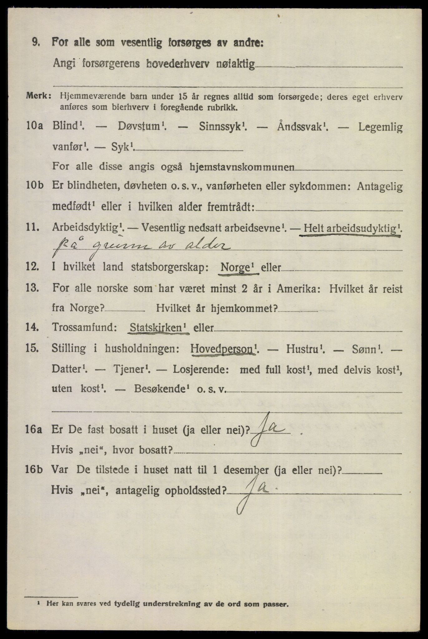 SAKO, 1920 census for Ådal, 1920, p. 3621