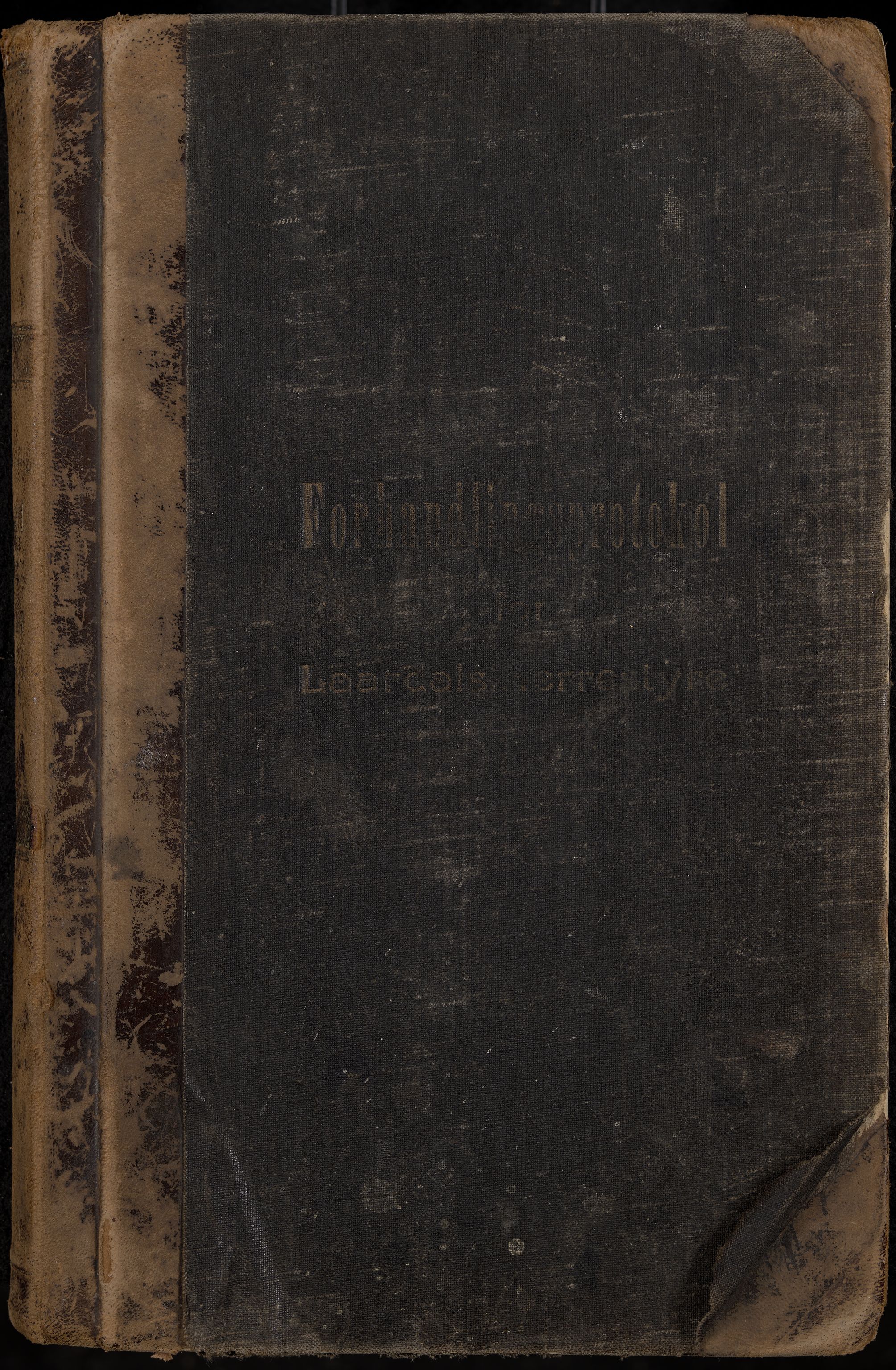 Lårdal formannskap og sentraladministrasjon, IKAK/0833021/A/L0004: Møtebok, 1901-1913