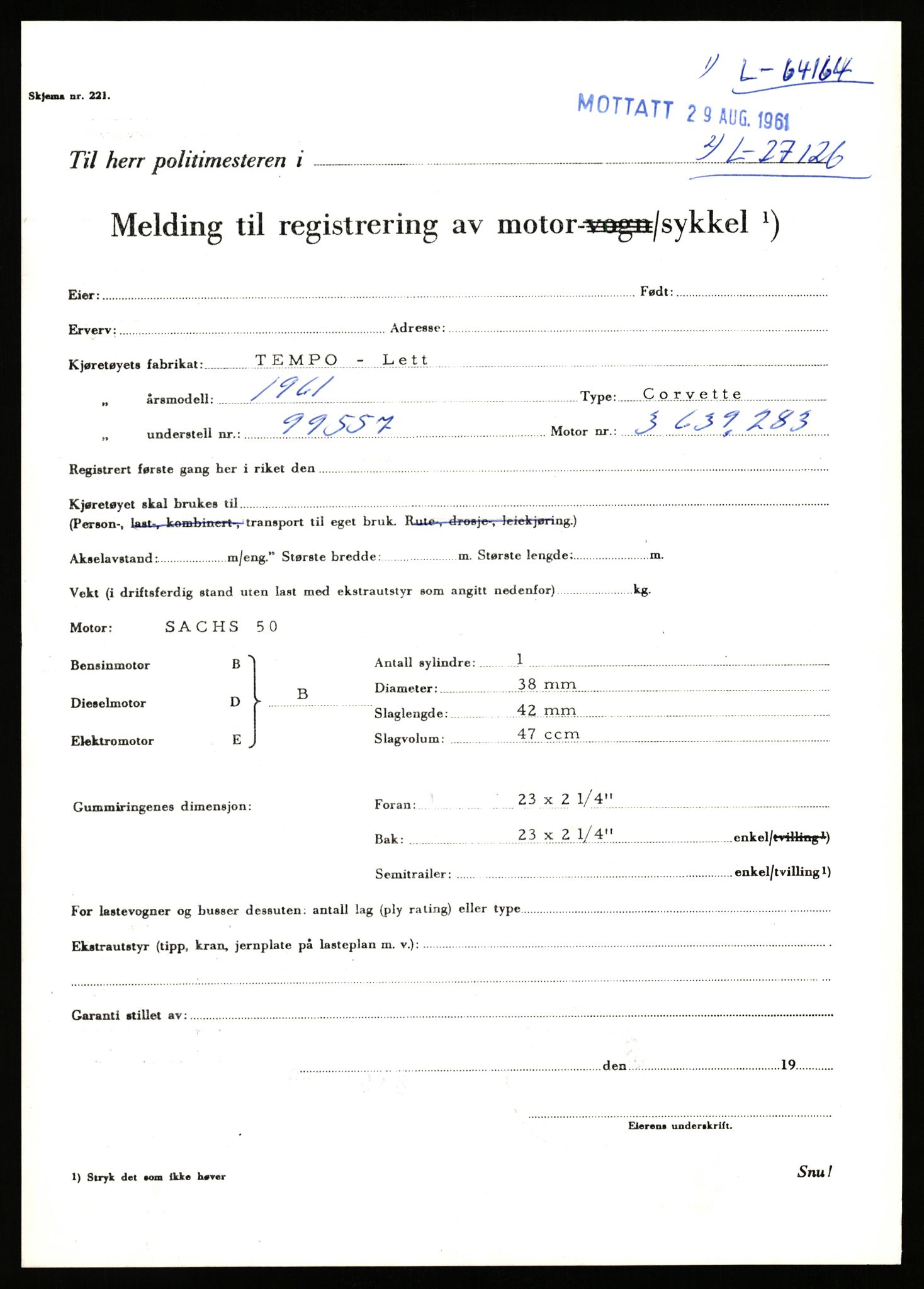 Stavanger trafikkstasjon, AV/SAST-A-101942/0/F/L0045: L-27000 - L-27799, 1930-1971, p. 377