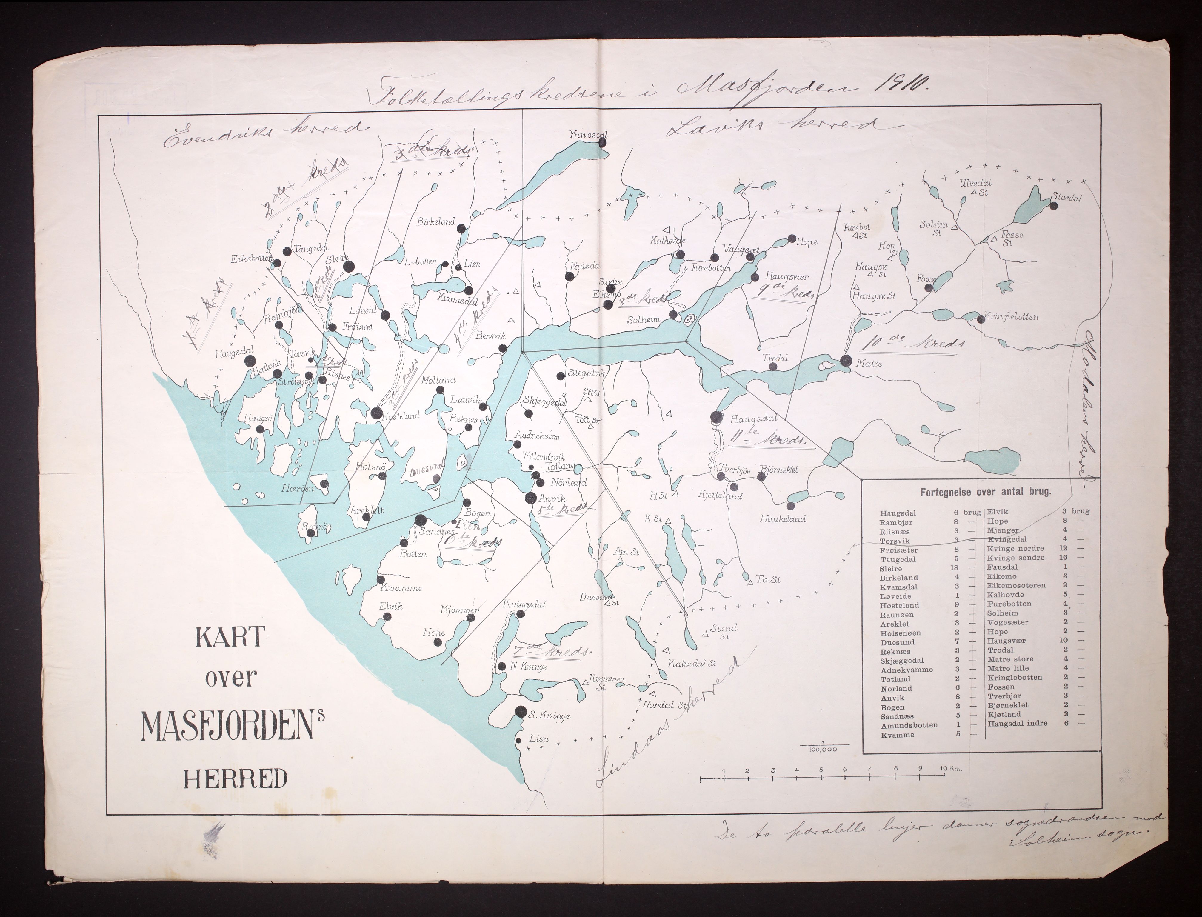 RA, 1910 census for Masfjorden, 1910, p. 37