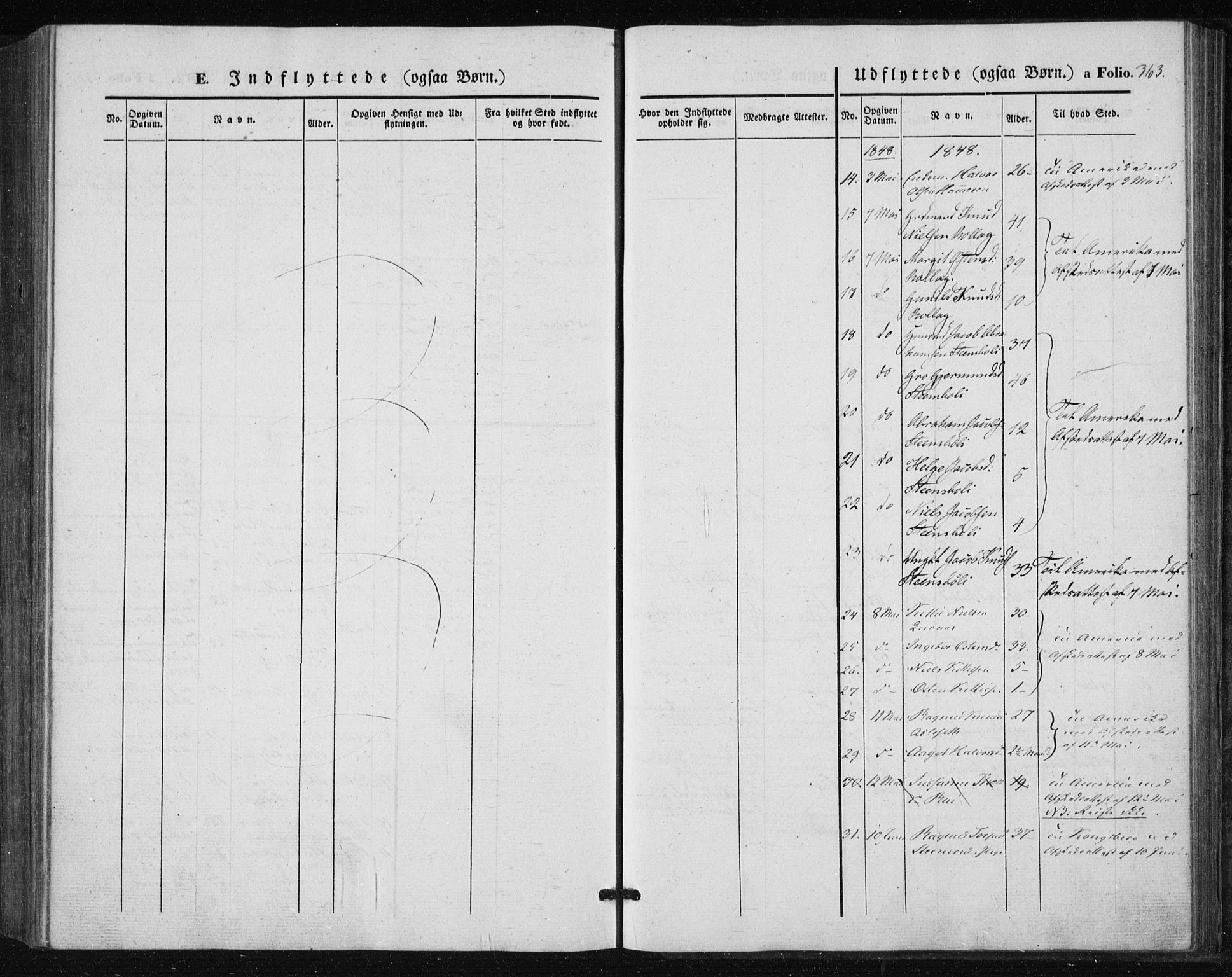 Tinn kirkebøker, SAKO/A-308/F/Fa/L0005: Parish register (official) no. I 5, 1844-1856, p. 363