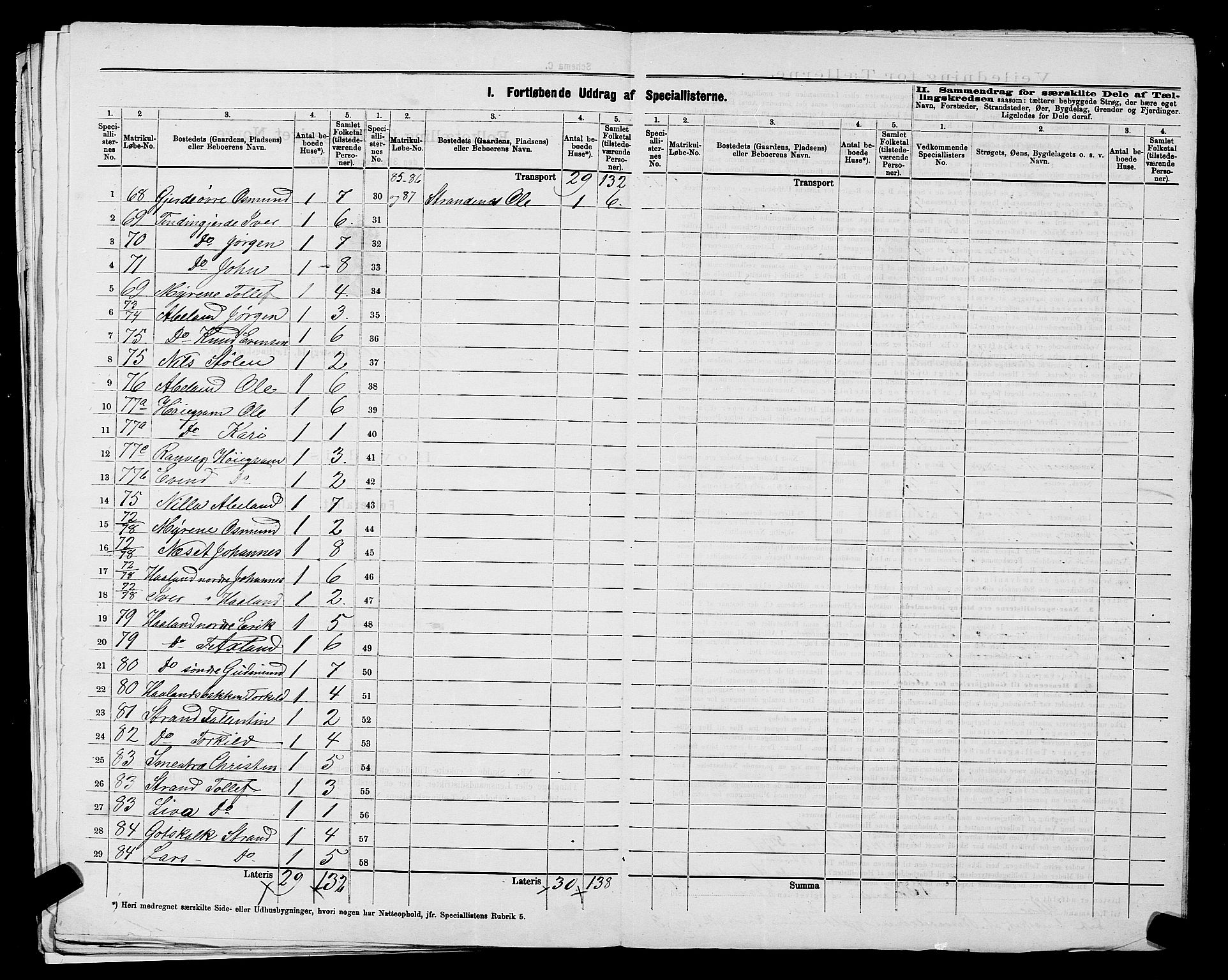 SAST, 1875 census for 1157P Vikedal, 1875, p. 13